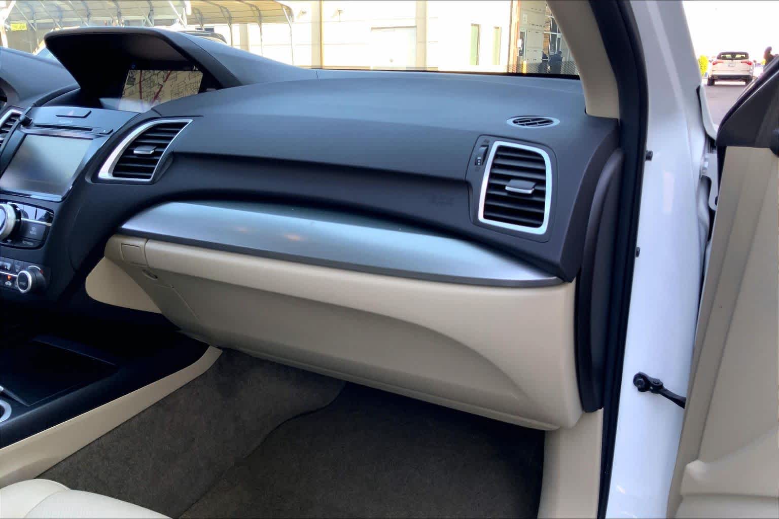 2018 Acura RDX w/Advance Pkg White Diamond Pearl at Sterling McCall Acura