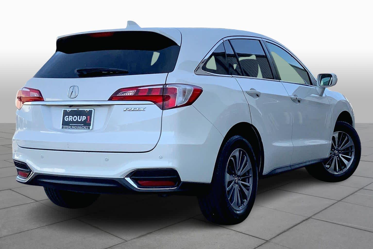 2018 Acura RDX w/Advance Pkg White Diamond Pearl at Sterling McCall Acura