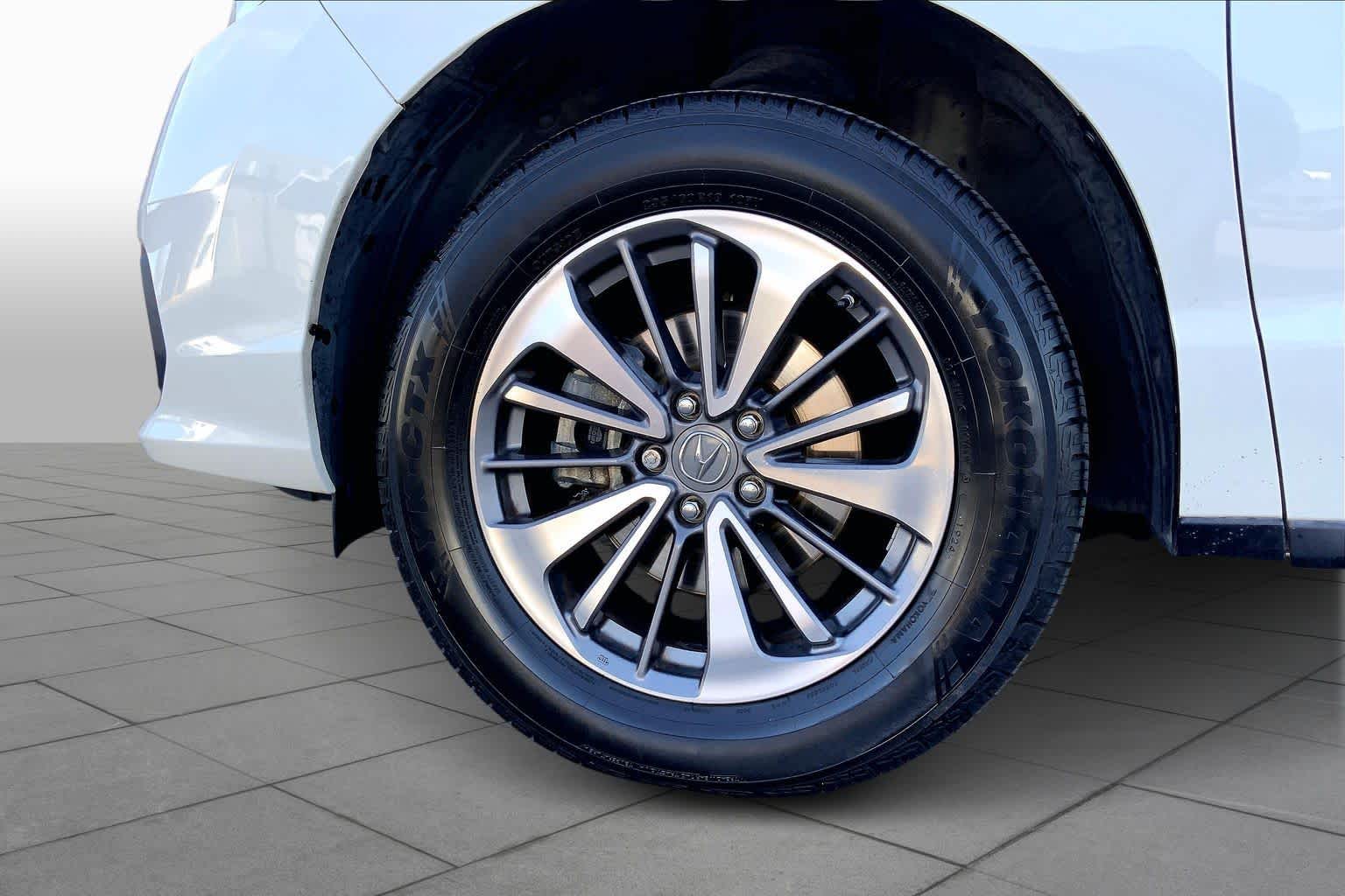 2018 Acura RDX w/Advance Pkg White Diamond Pearl at Sterling McCall Acura