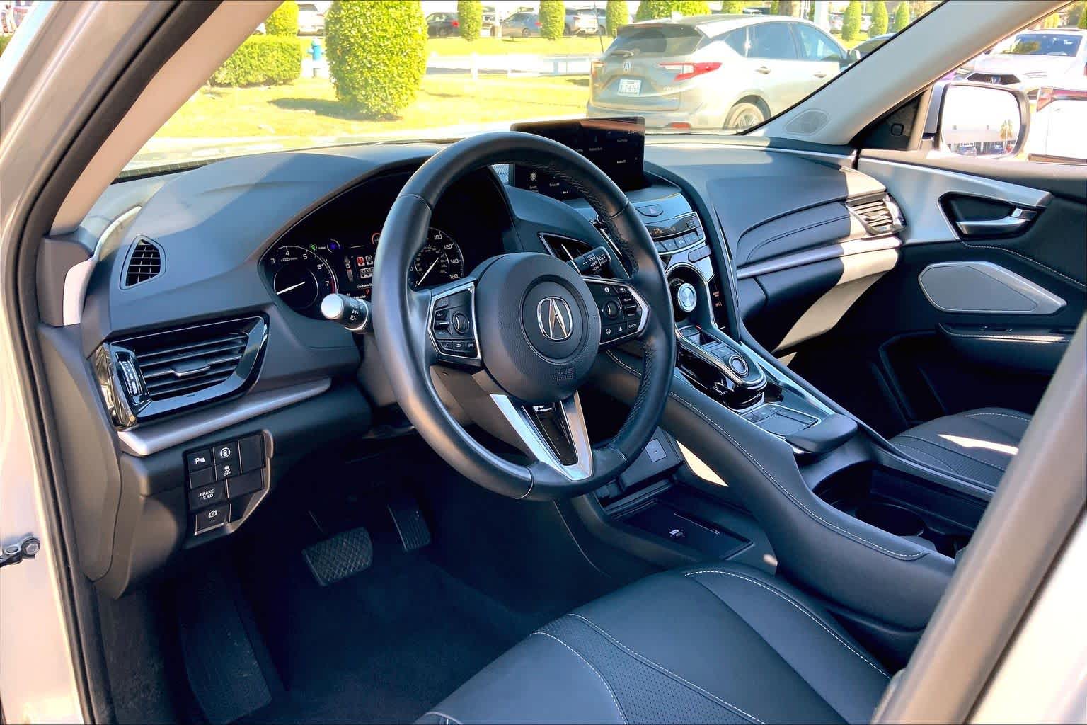 2022 Acura RDX w/Technology Package Lunar Silver Metallic at Sterling McCall Acura