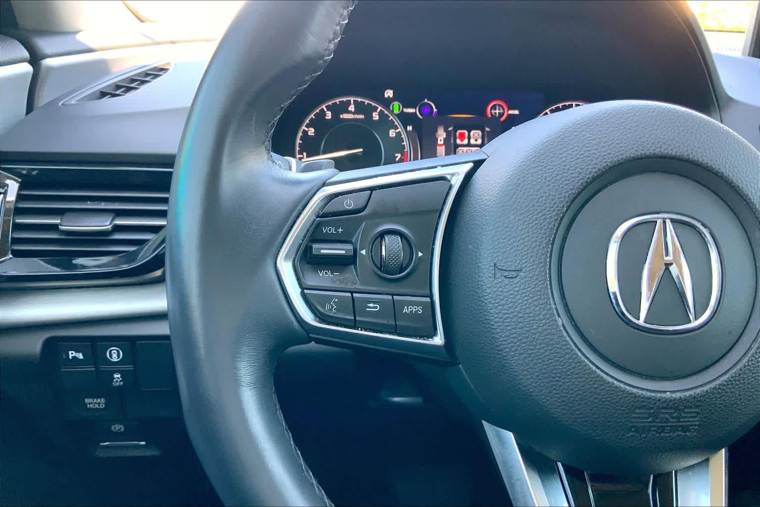 2022 Acura RDX w/Technology Package Lunar Silver Metallic at Sterling McCall Acura