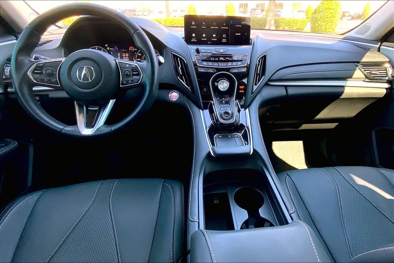 2022 Acura RDX w/Technology Package Lunar Silver Metallic at Sterling McCall Acura