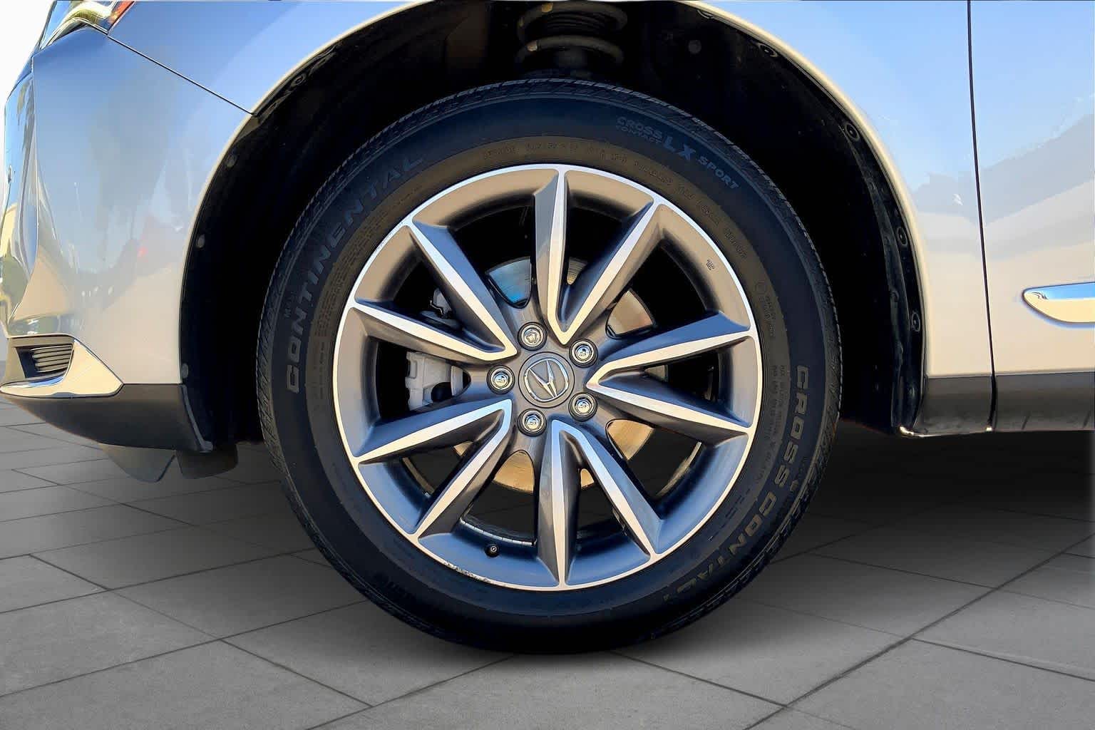 2022 Acura RDX w/Technology Package Lunar Silver Metallic at Sterling McCall Acura