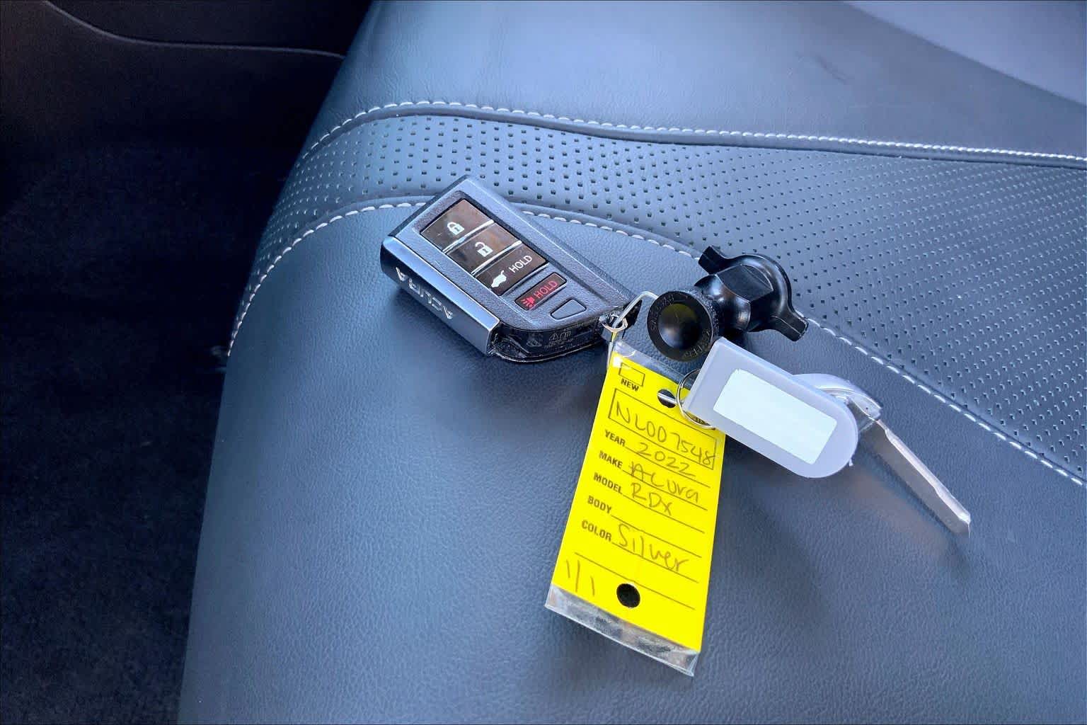 2022 Acura RDX w/Technology Package Lunar Silver Metallic at Sterling McCall Acura