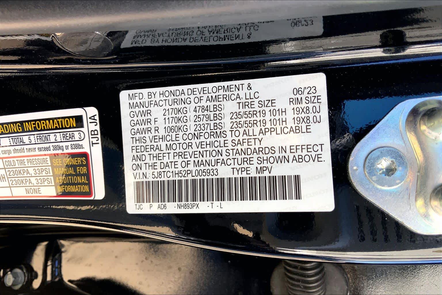 2023 Acura RDX w/Technology Package Majestic Black Pearl at AutoNation USA Katy