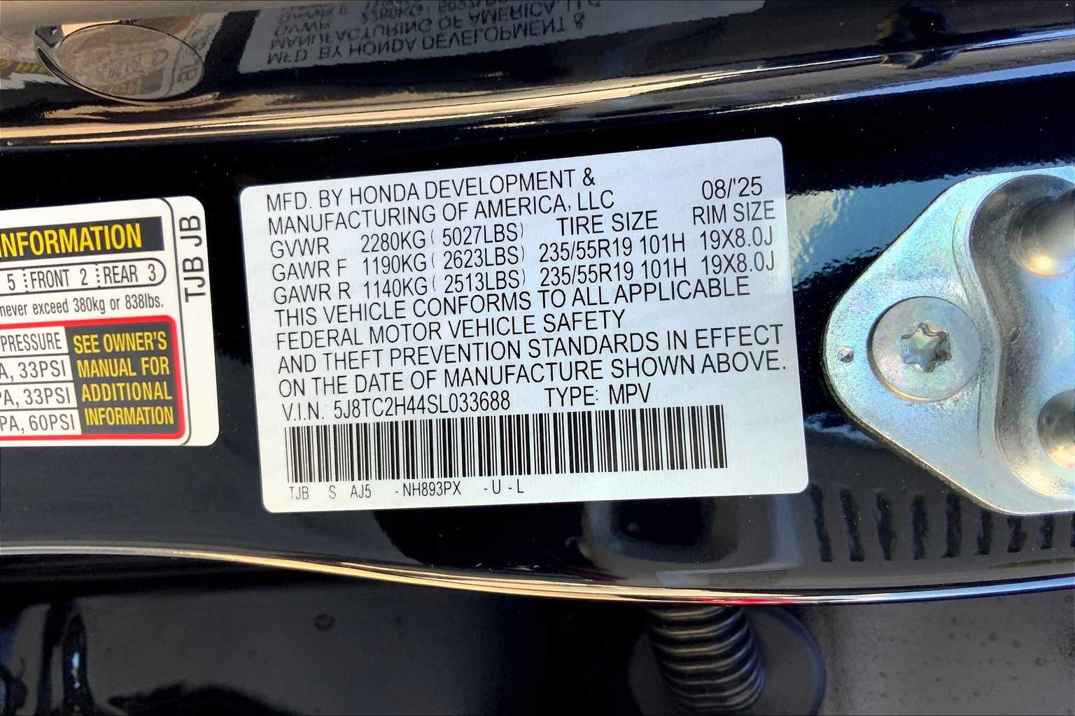 2025 Acura RDX  Majestic Black Pearl at Sterling McCall Acura