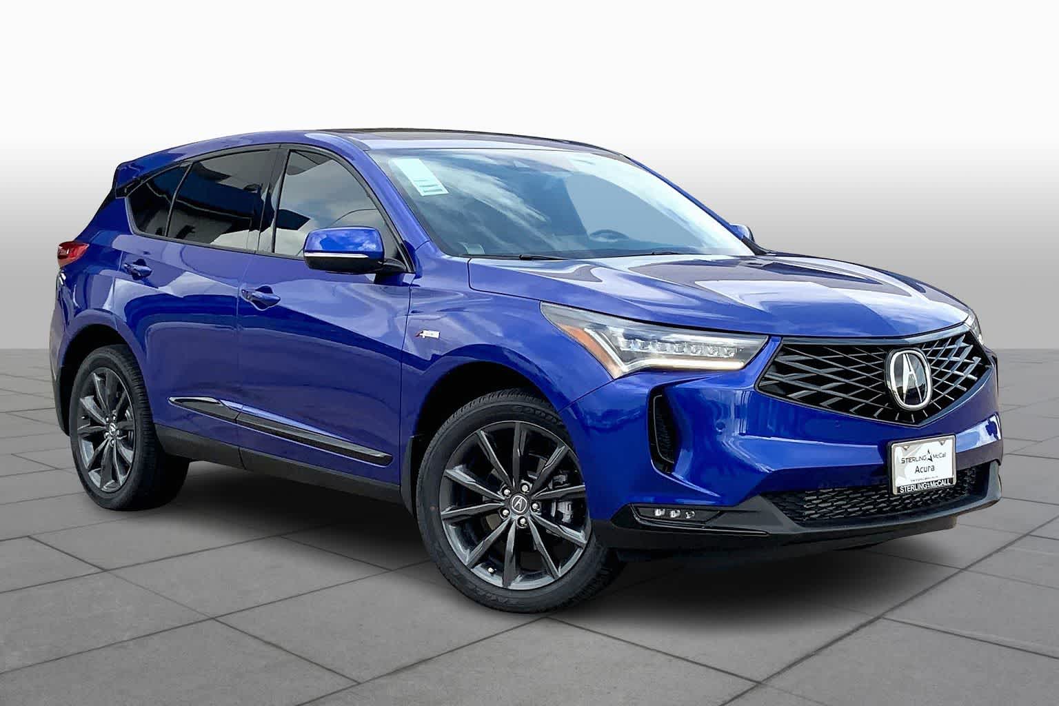 2025 Acura RDX w/A-Spec Package Apex Blue Pearl at Sterling McCall Acura