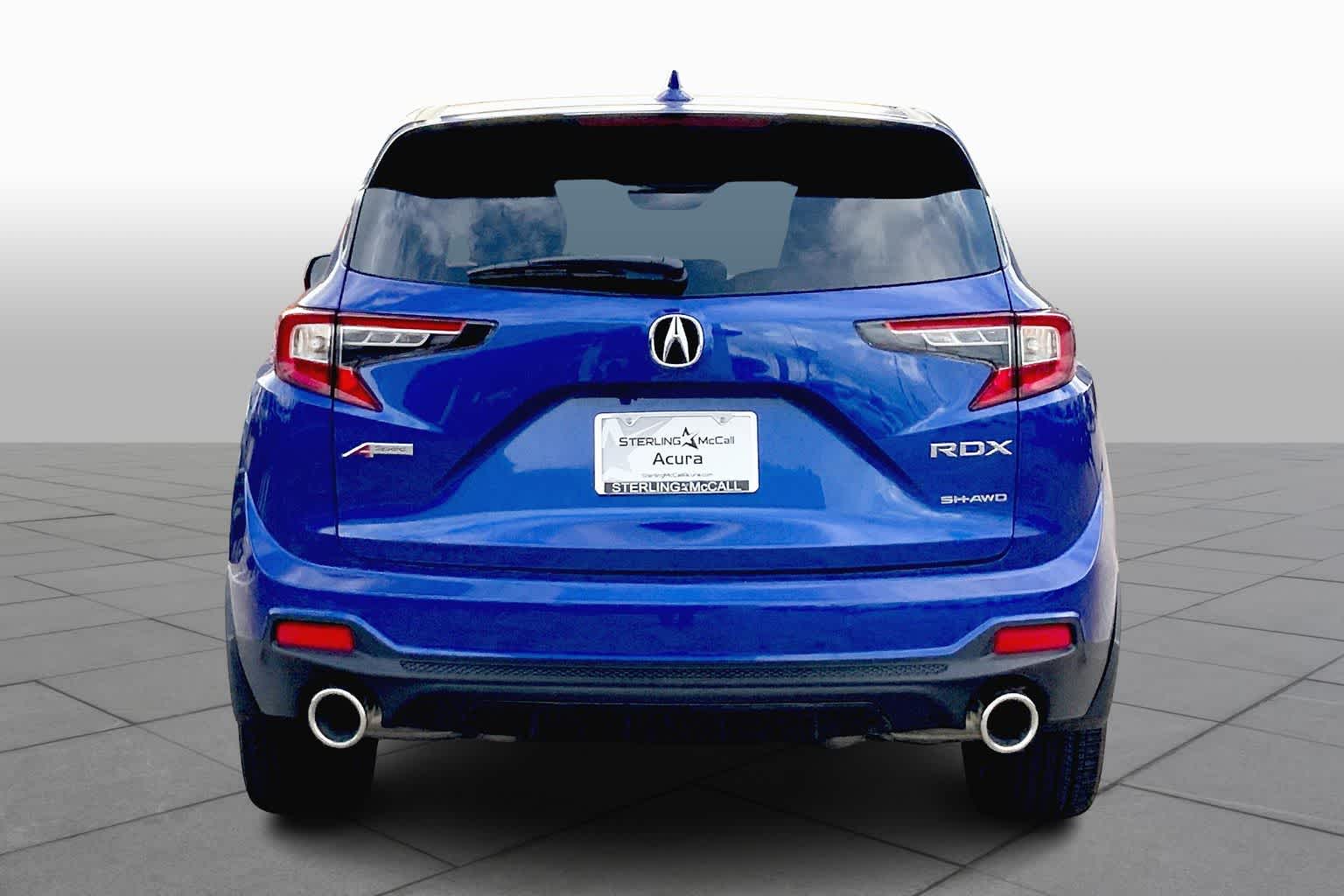 2025 Acura RDX w/A-Spec Package Apex Blue Pearl at Sterling McCall Acura