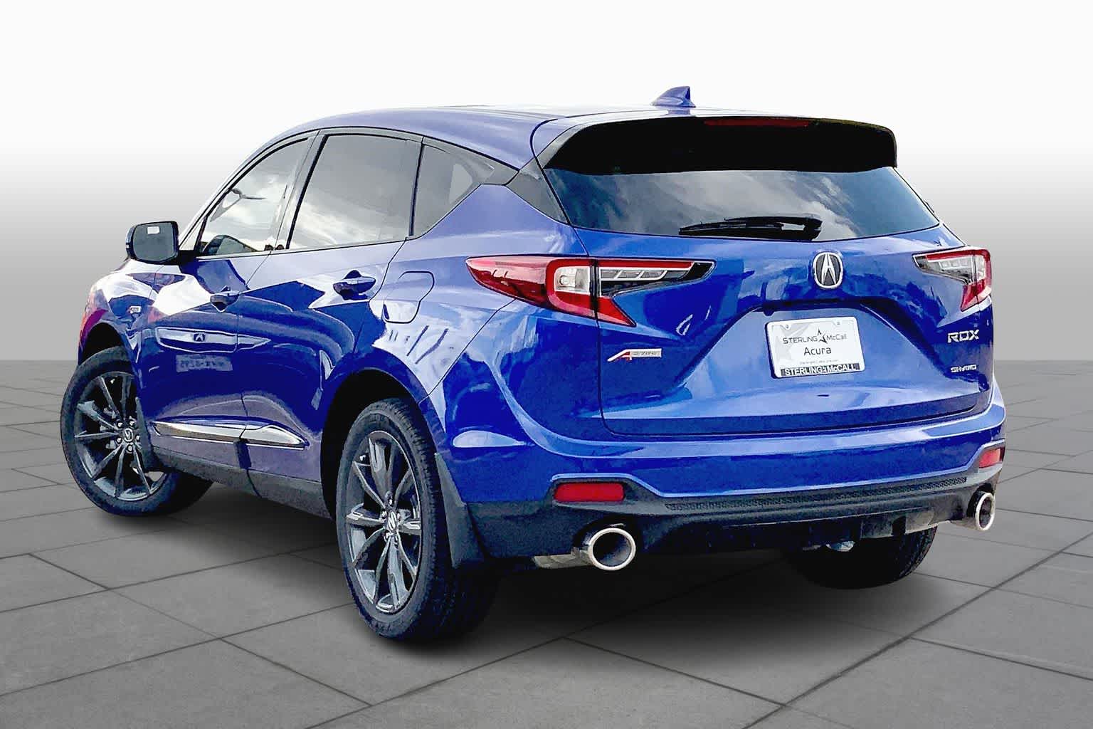 2025 Acura RDX w/A-Spec Package Apex Blue Pearl at Sterling McCall Acura