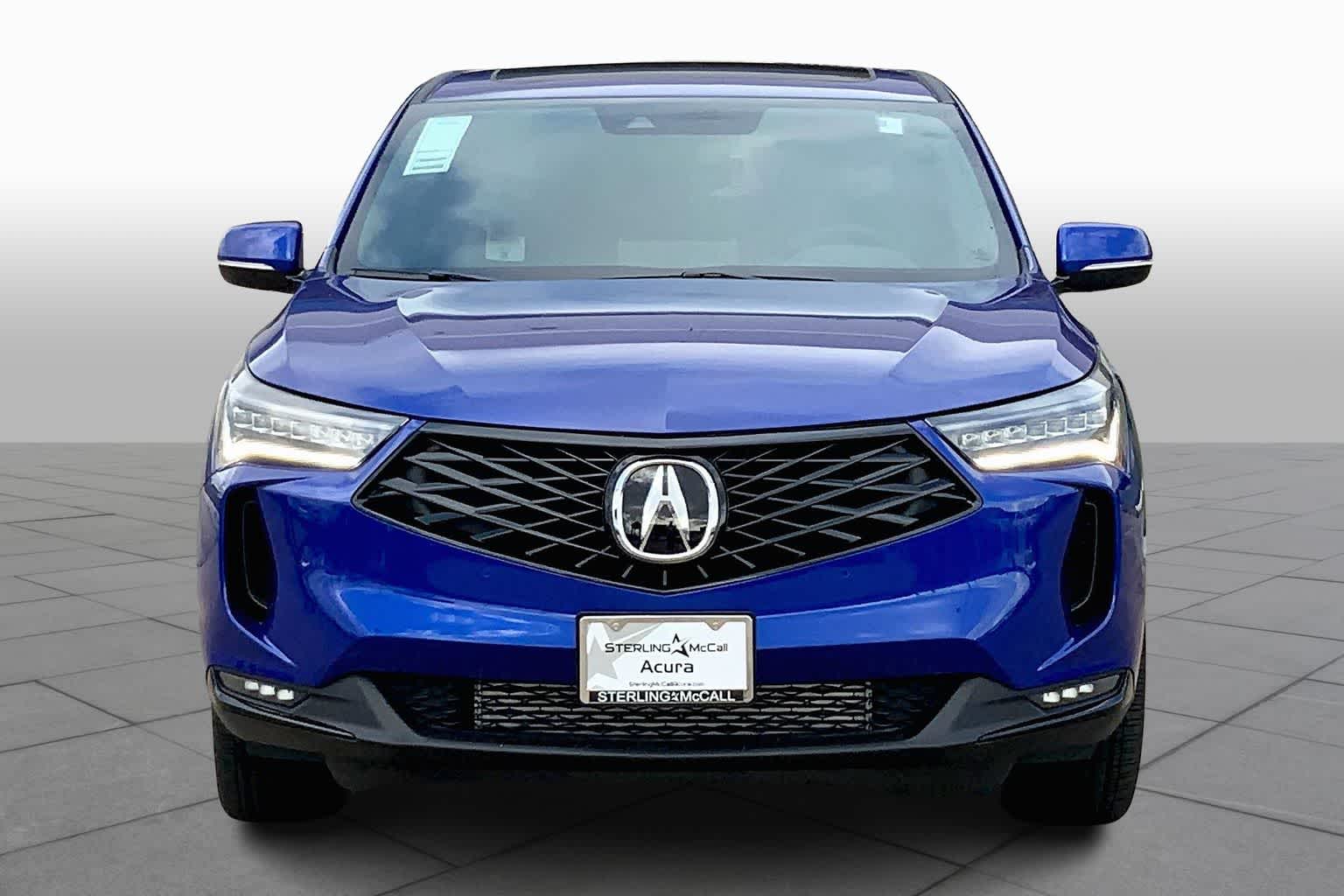 2025 Acura RDX w/A-Spec Package Apex Blue Pearl at Sterling McCall Acura