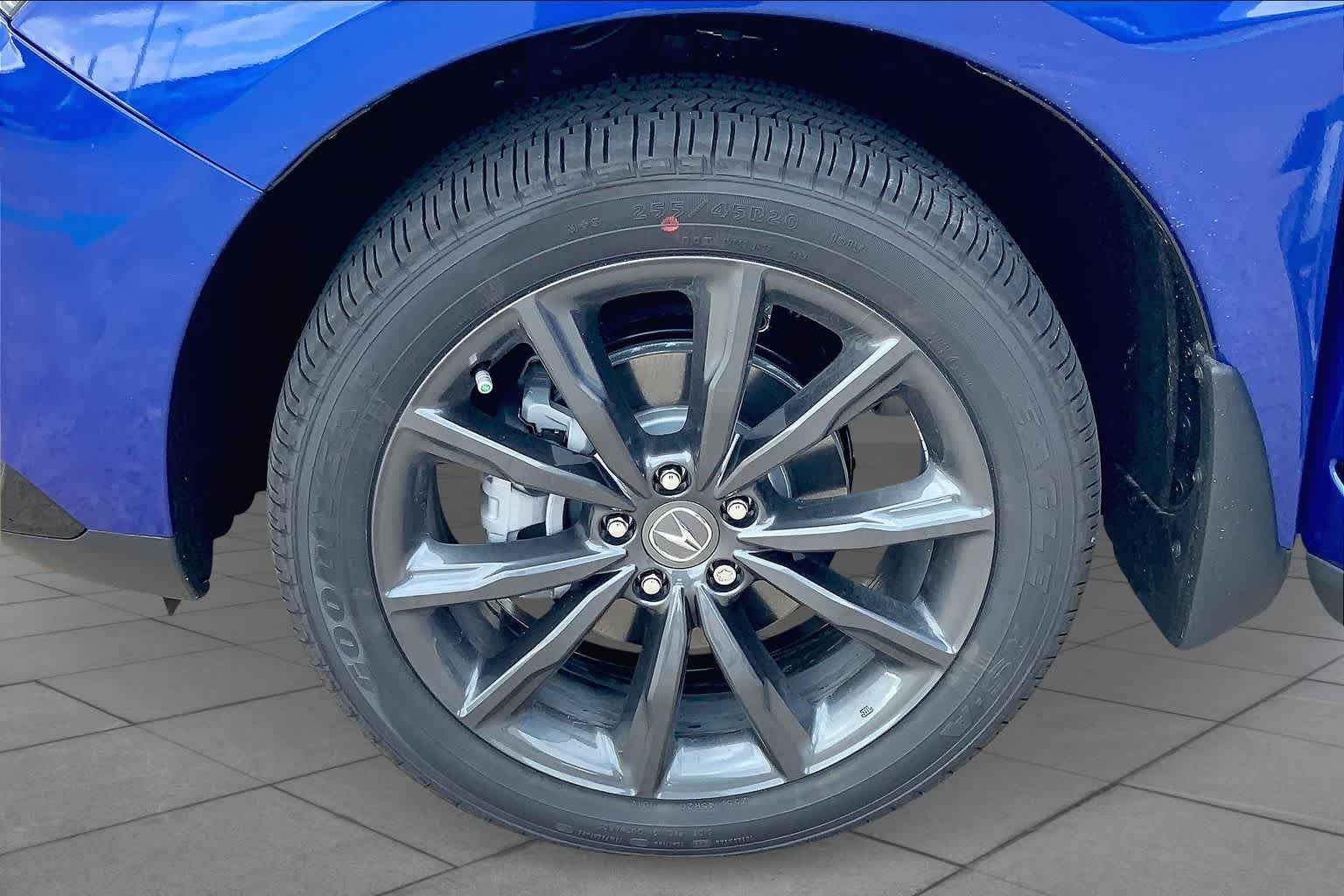 2025 Acura RDX w/A-Spec Package Apex Blue Pearl at Sterling McCall Acura