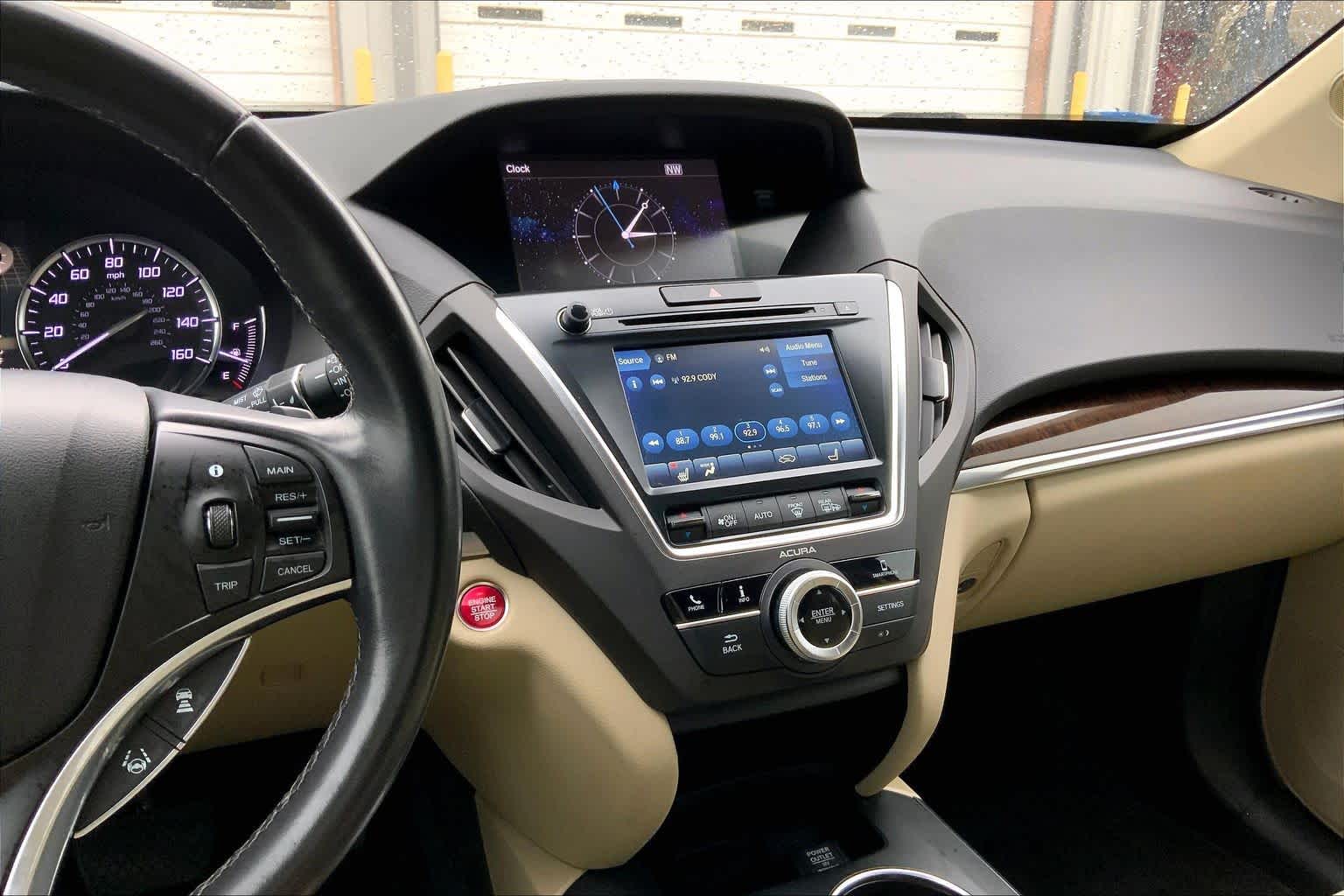 2018 Acura MDX  White Diamond Pearl at Ron Craft Chevrolet Cadillac