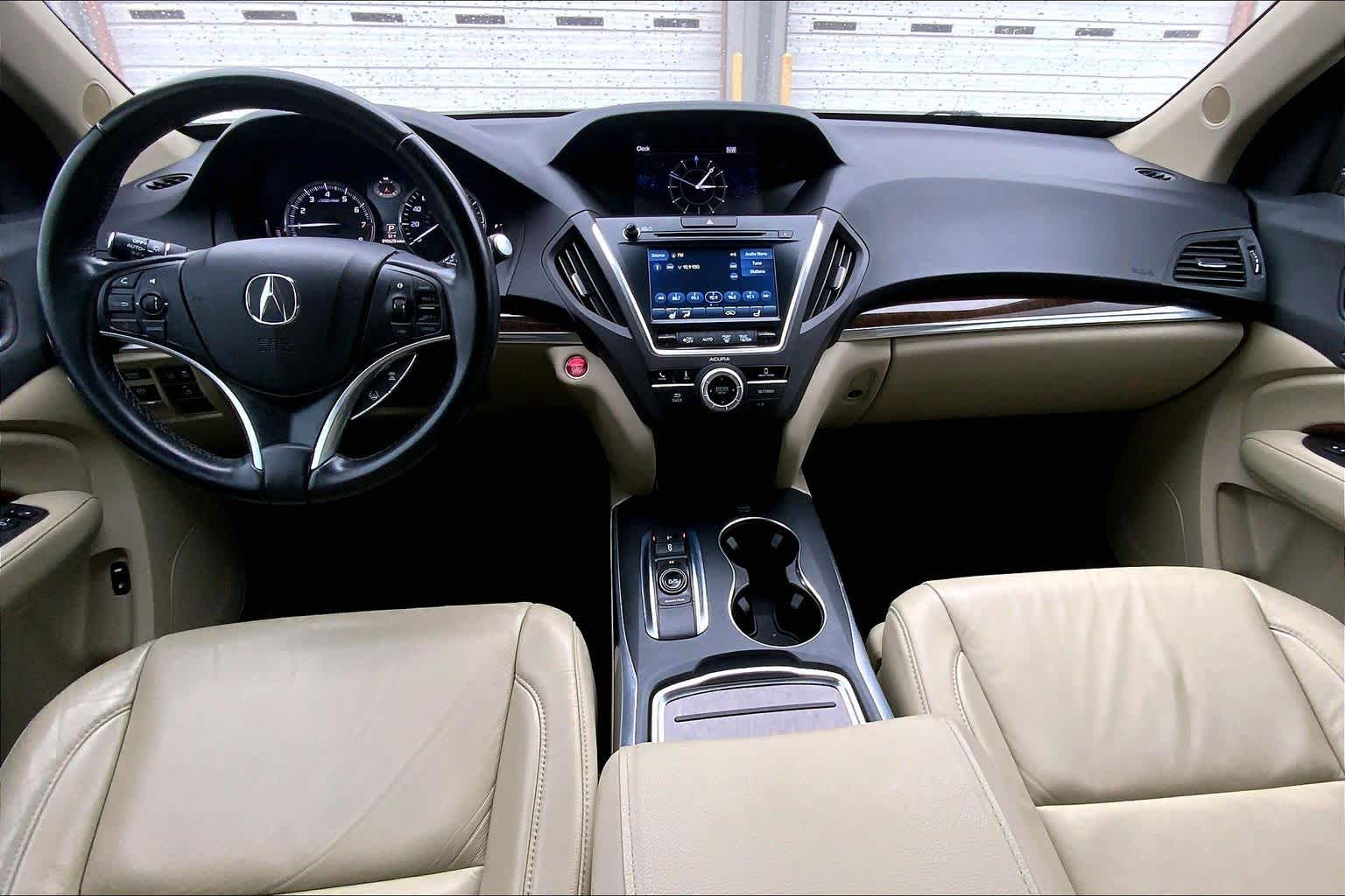 2018 Acura MDX  White Diamond Pearl at Ron Craft Chevrolet Cadillac