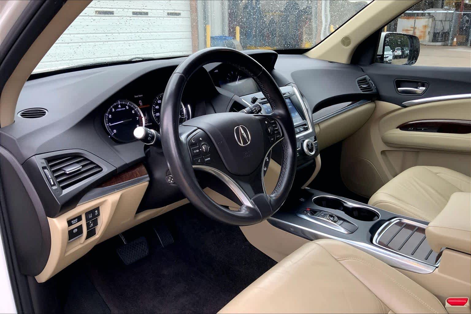 2018 Acura MDX  White Diamond Pearl at Ron Craft Chevrolet Cadillac