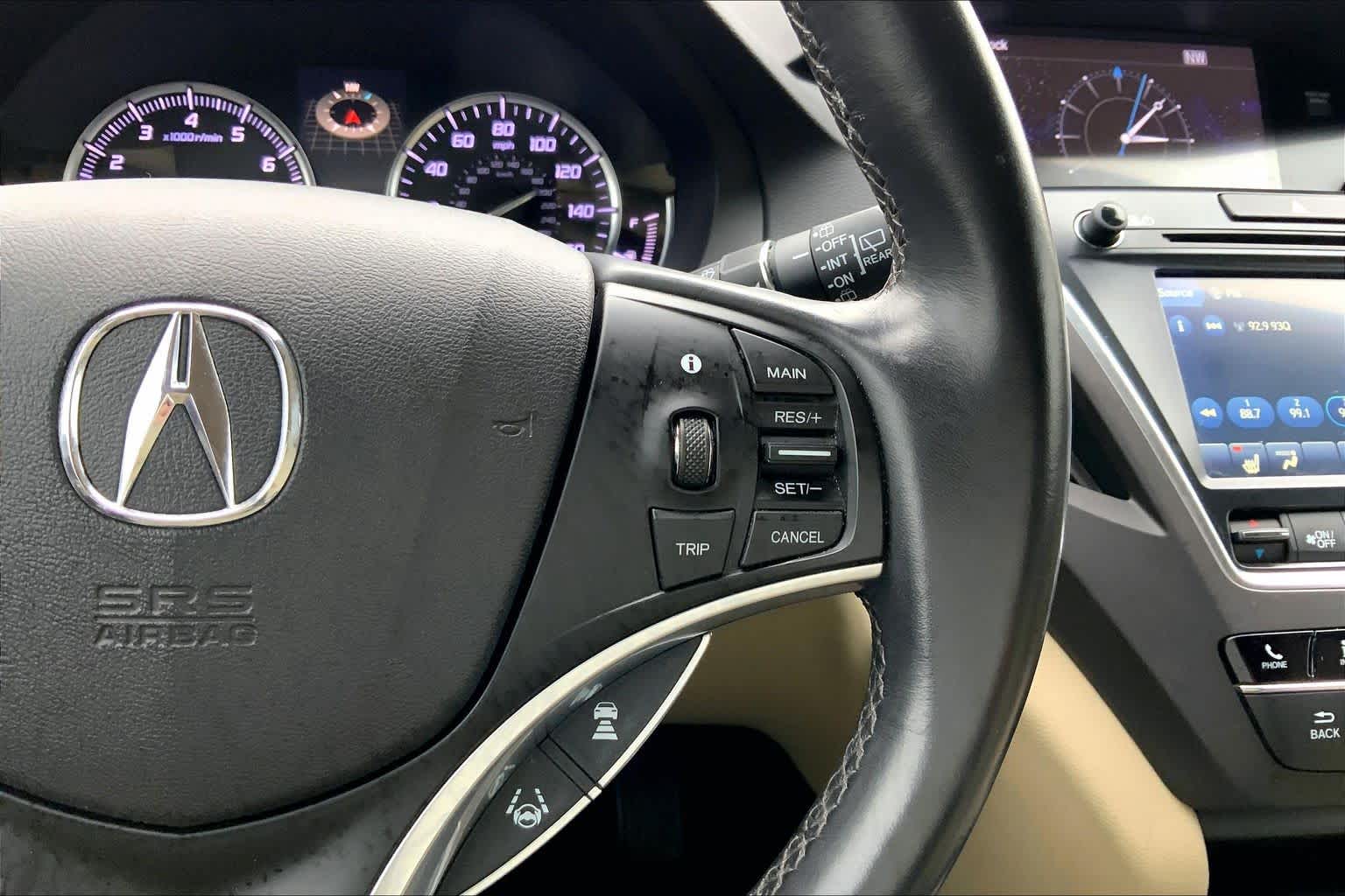 2018 Acura MDX  White Diamond Pearl at Ron Craft Chevrolet Cadillac