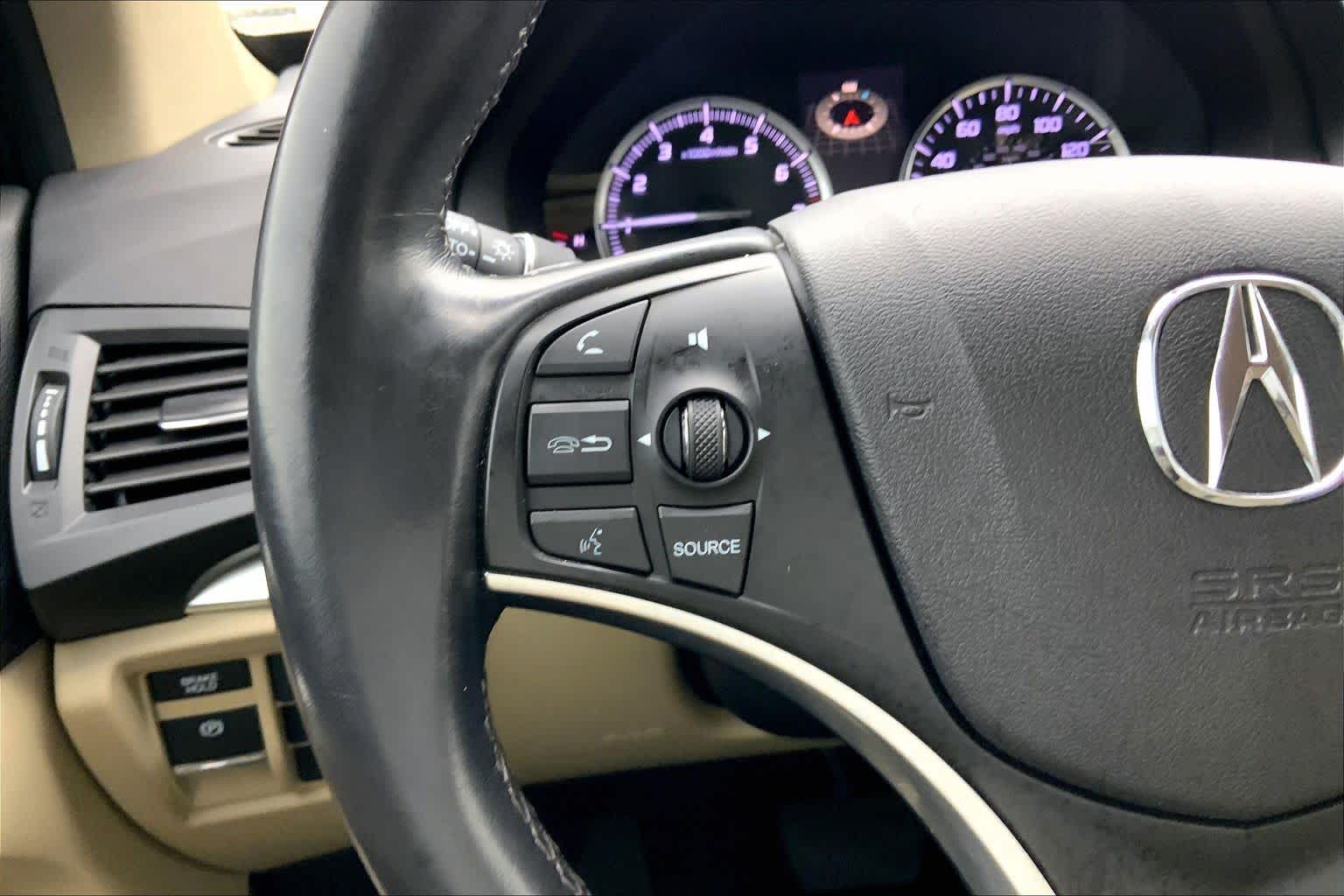 2018 Acura MDX  White Diamond Pearl at Ron Craft Chevrolet Cadillac