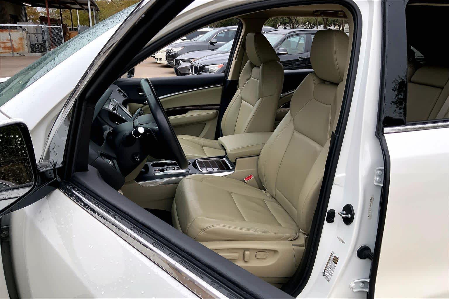 2018 Acura MDX  White Diamond Pearl at Ron Craft Chevrolet Cadillac