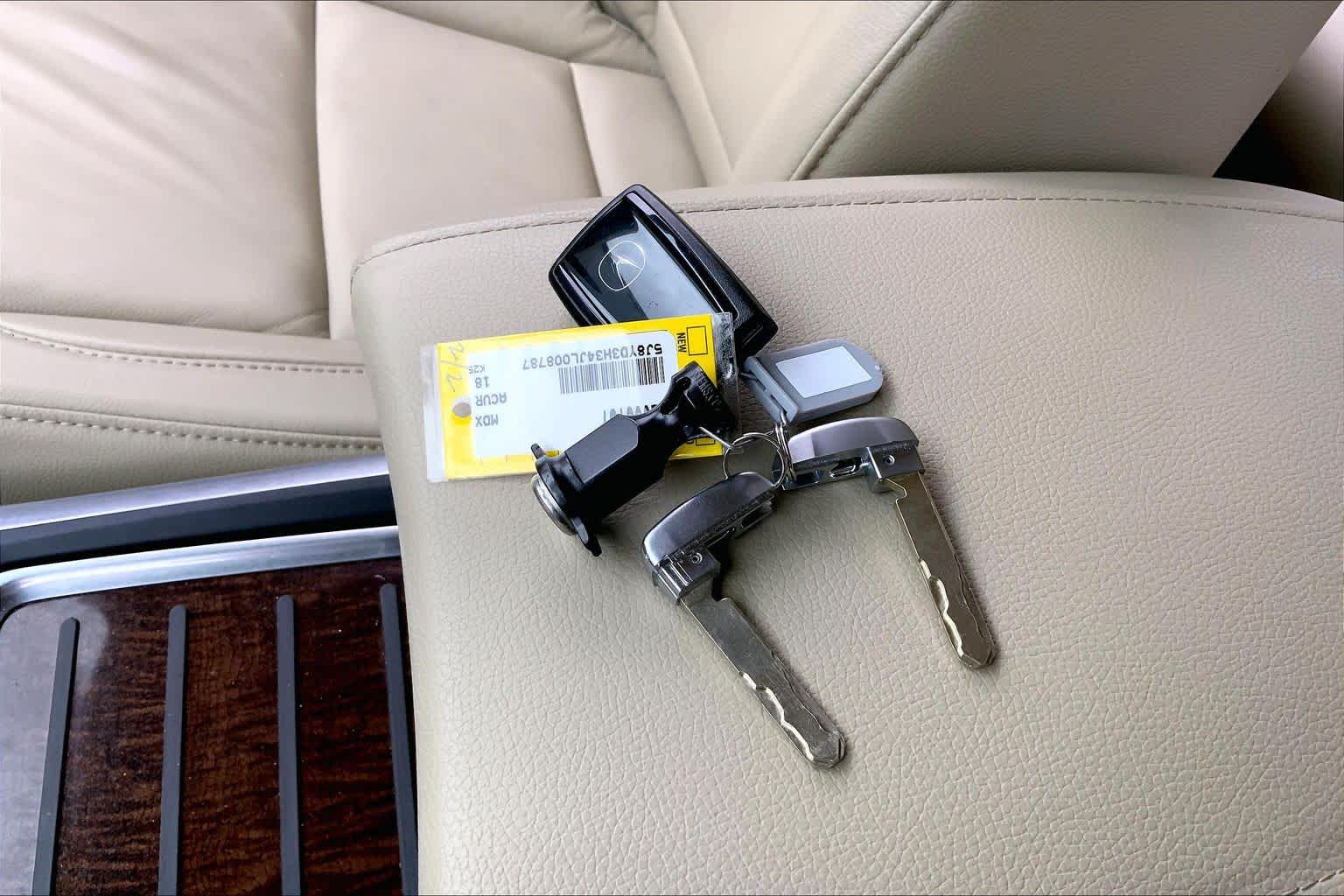 2018 Acura MDX  White Diamond Pearl at Ron Craft Chevrolet Cadillac