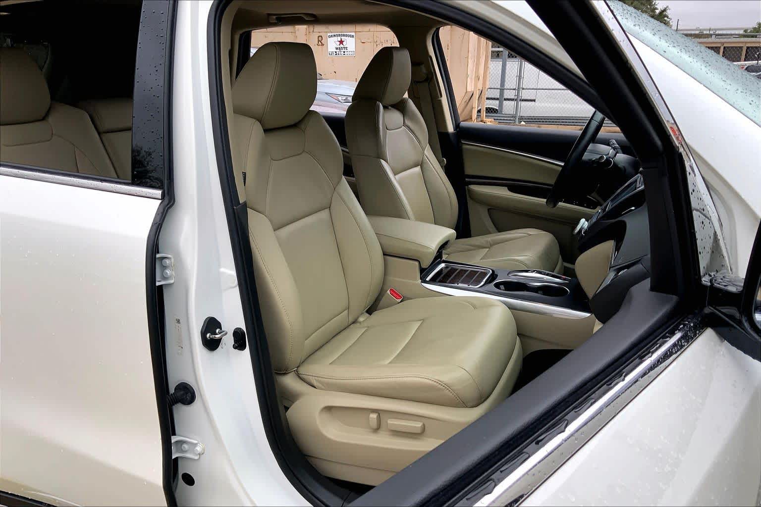 2018 Acura MDX  White Diamond Pearl at Ron Craft Chevrolet Cadillac