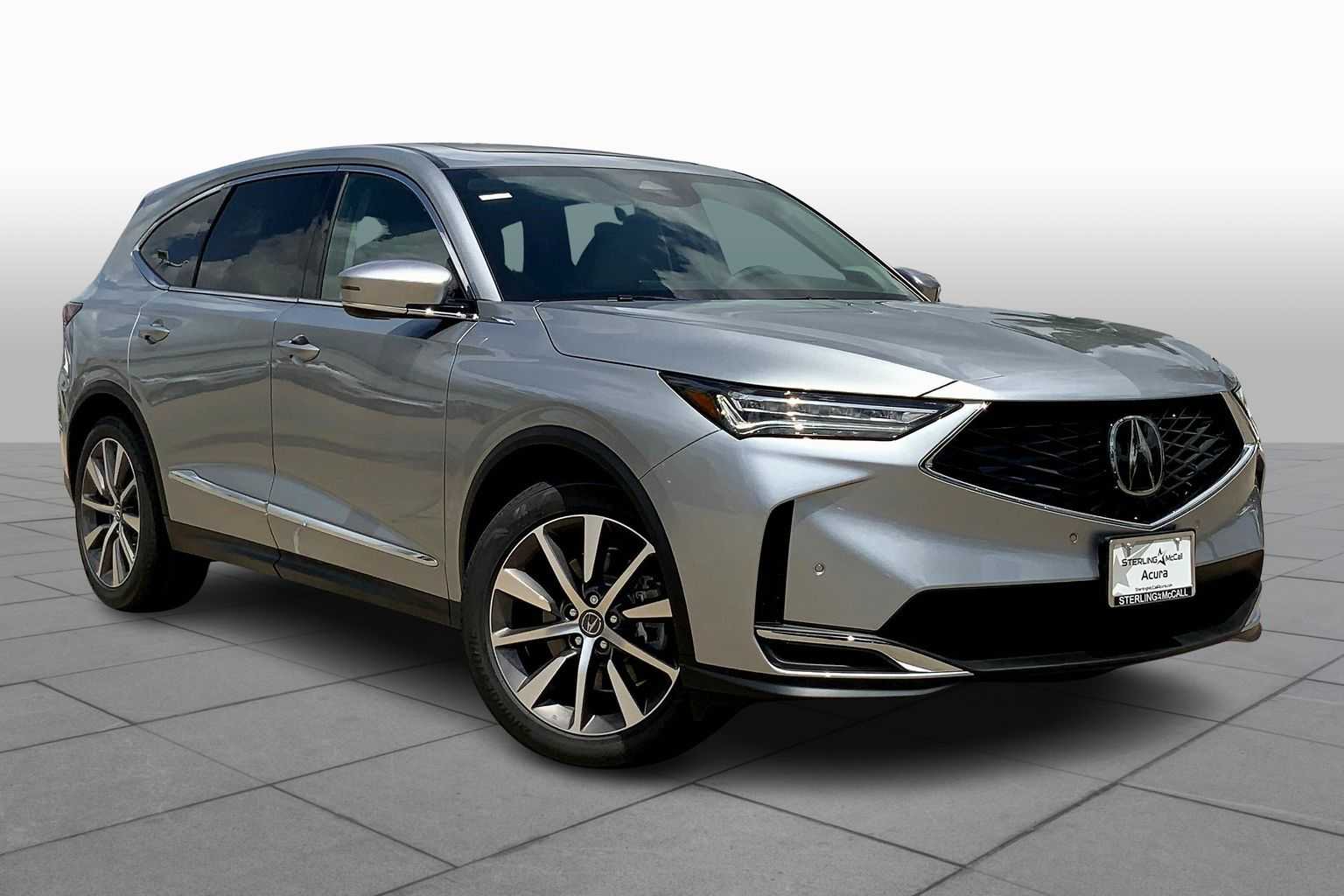 2026 Acura MDX w/Technology Package Solar Silver Metallic at Sterling McCall Acura