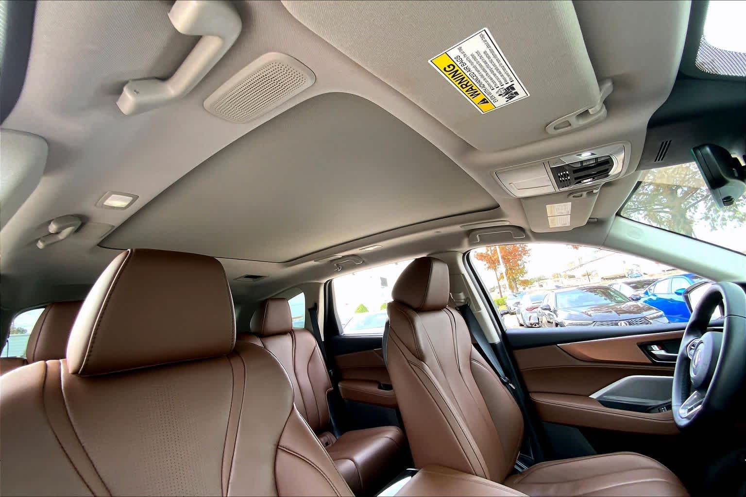 2025 Acura MDX w/Technology Package Platinum White Pearl at Sterling McCall Acura