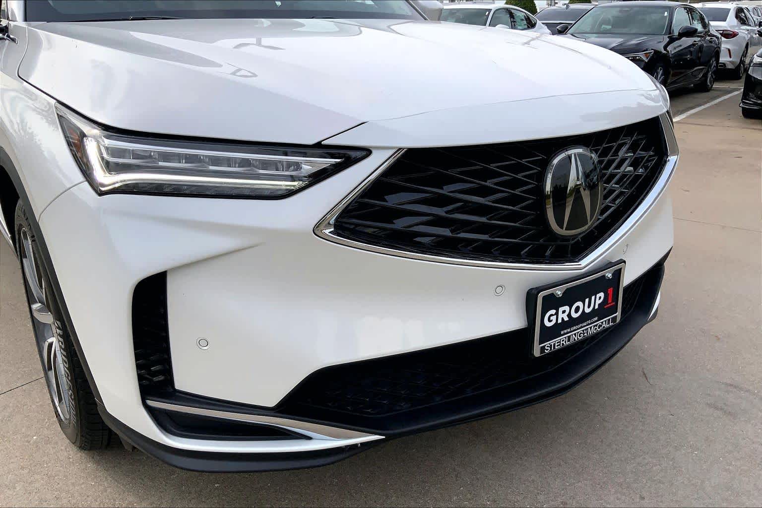 2025 Acura MDX w/Technology Package Platinum White Pearl at Sterling McCall Acura