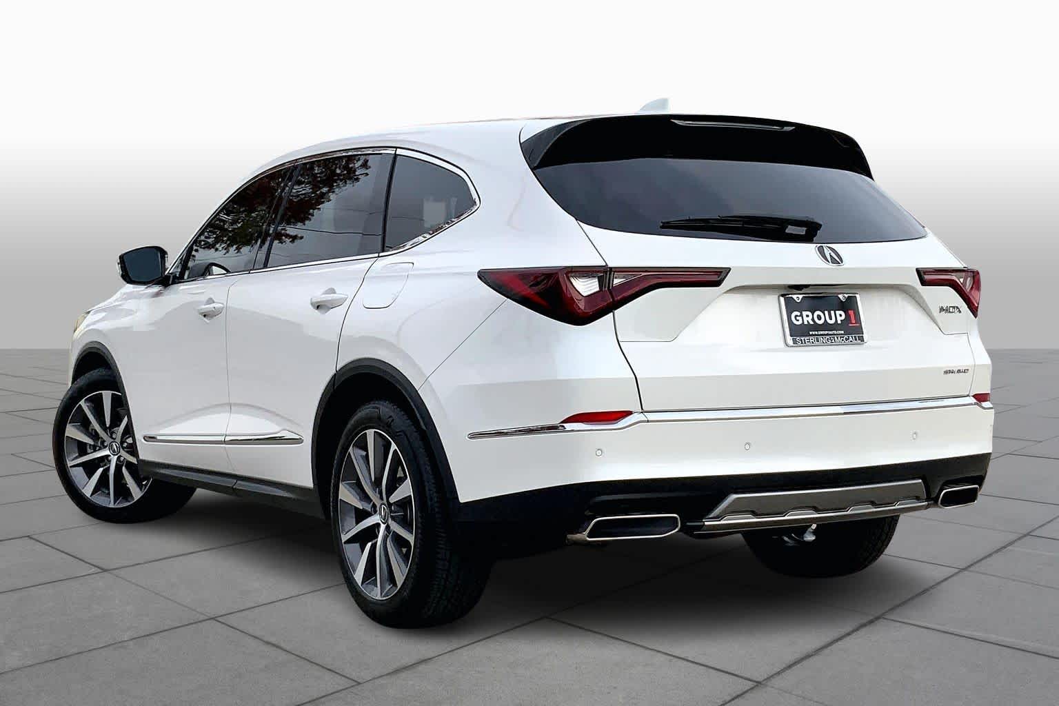 2025 Acura MDX w/Technology Package Platinum White Pearl at Sterling McCall Acura