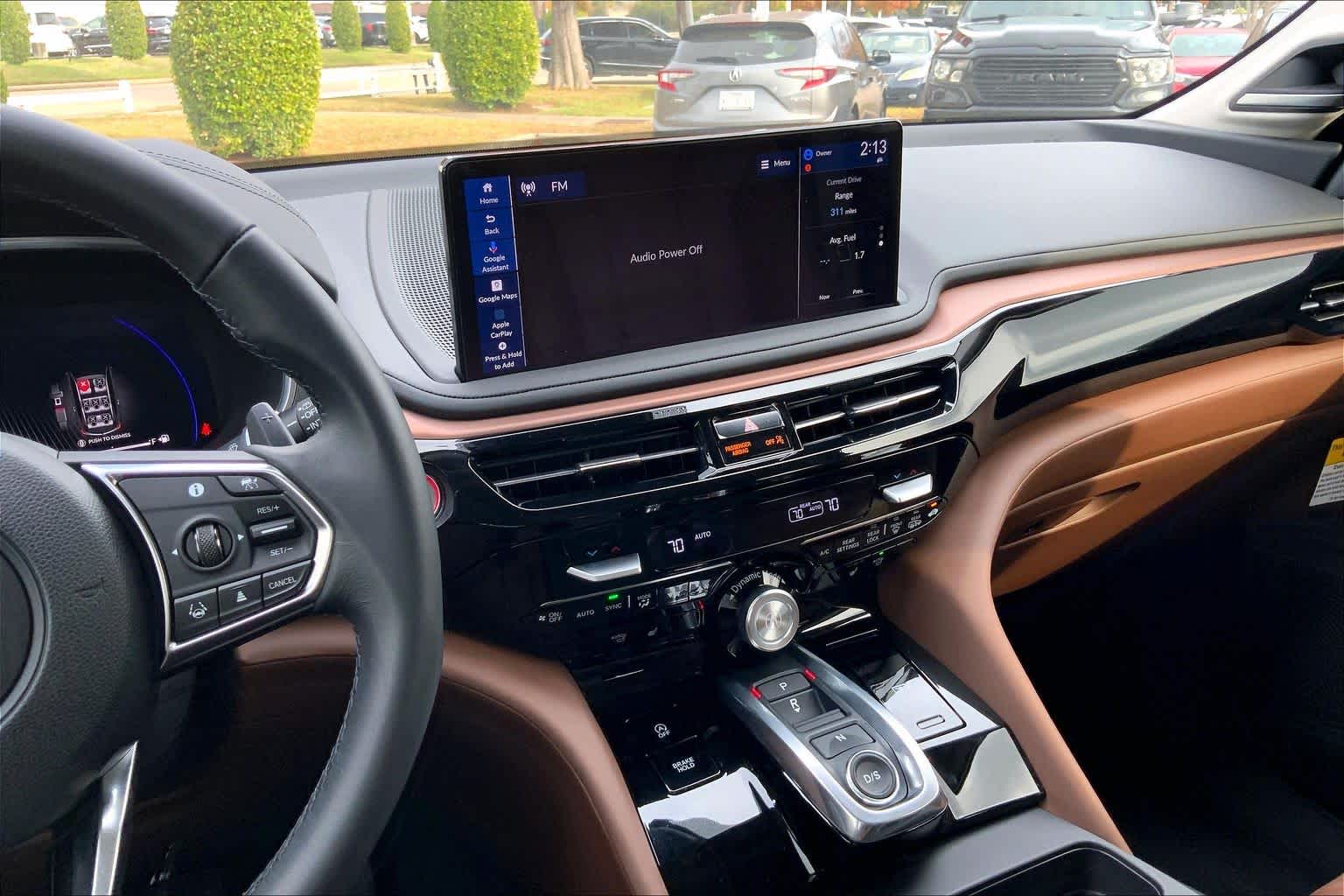 2025 Acura MDX w/Technology Package Platinum White Pearl at Sterling McCall Acura