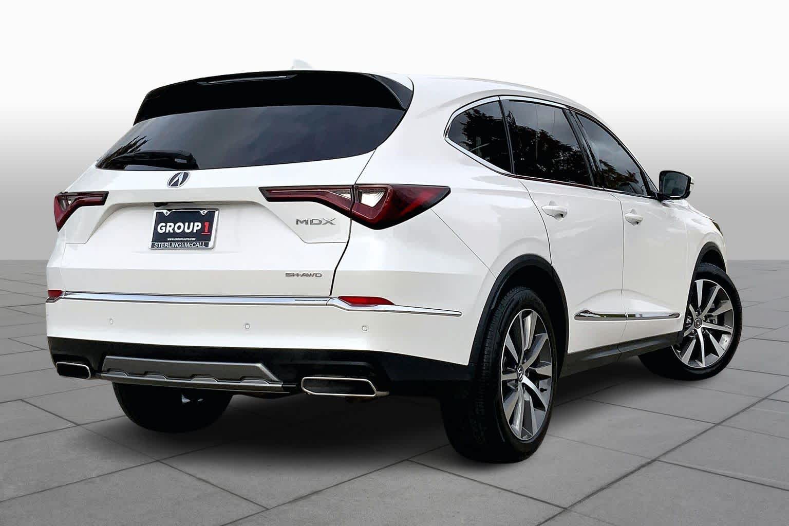 2025 Acura MDX w/Technology Package Platinum White Pearl at Sterling McCall Acura