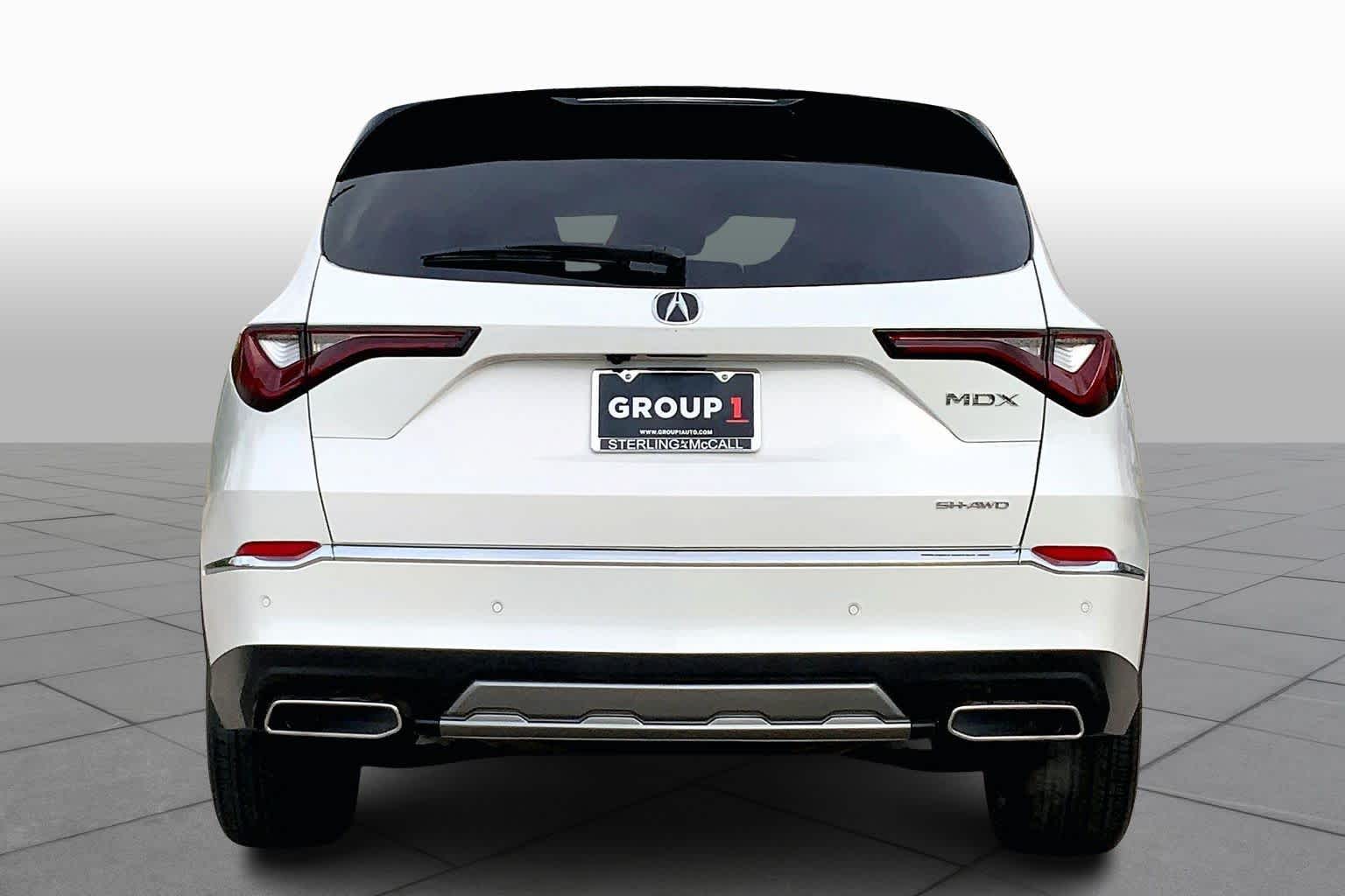 2025 Acura MDX w/Technology Package Platinum White Pearl at Sterling McCall Acura