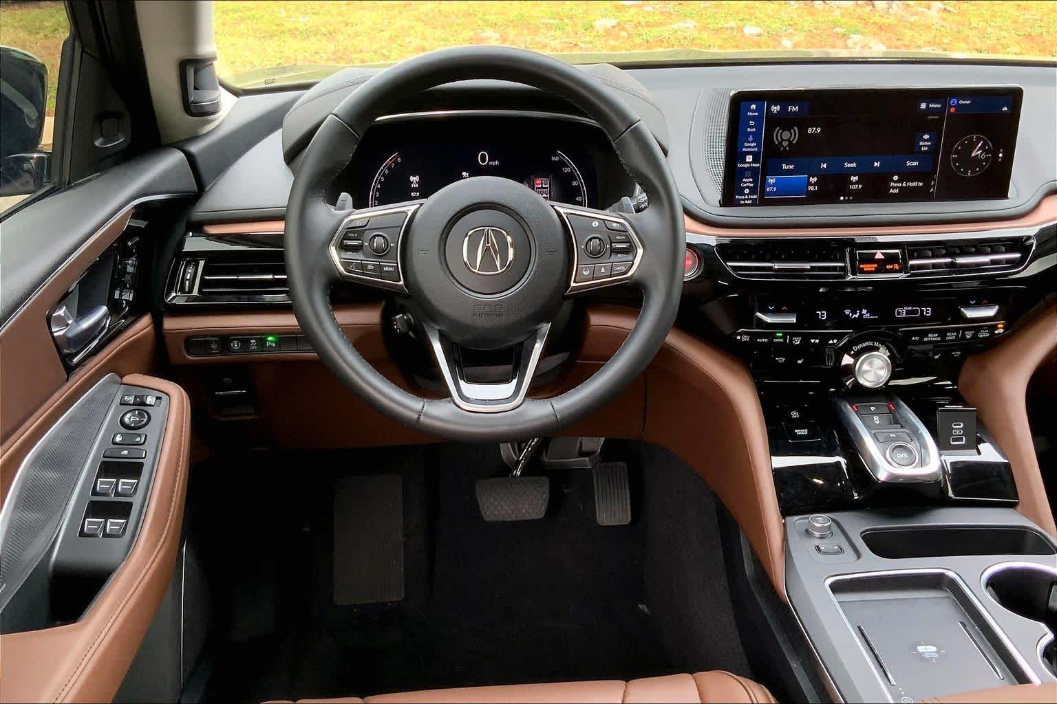 2025 Acura MDX w/Technology Package Majestic Black Pearl at Sterling McCall Acura