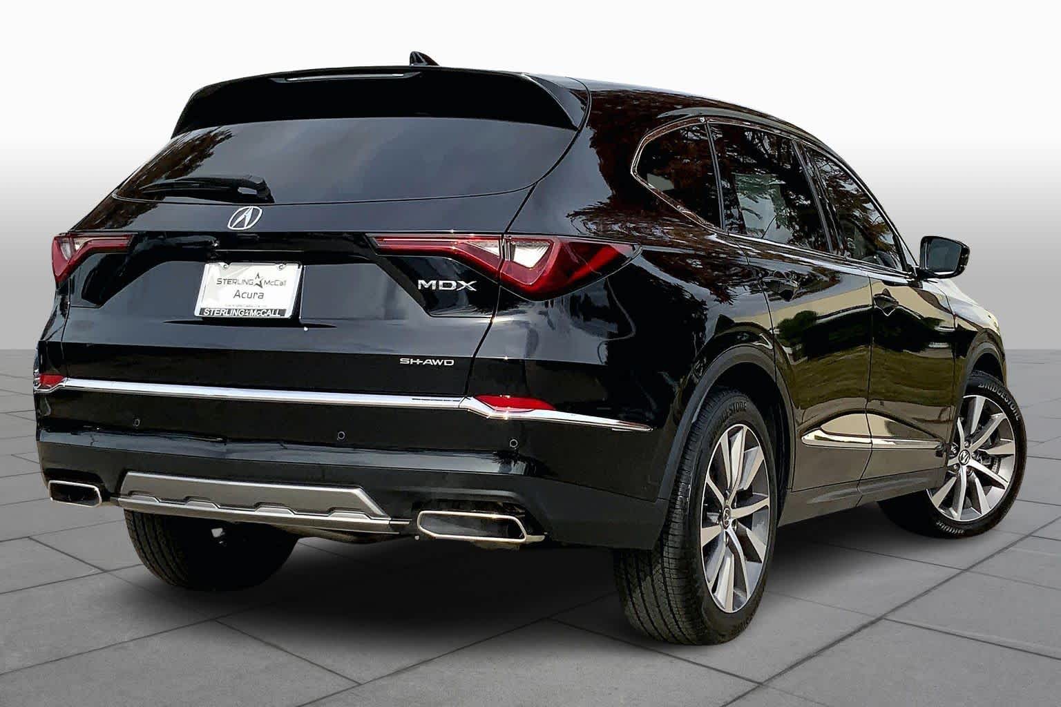 2025 Acura MDX w/Technology Package Majestic Black Pearl at Sterling McCall Acura