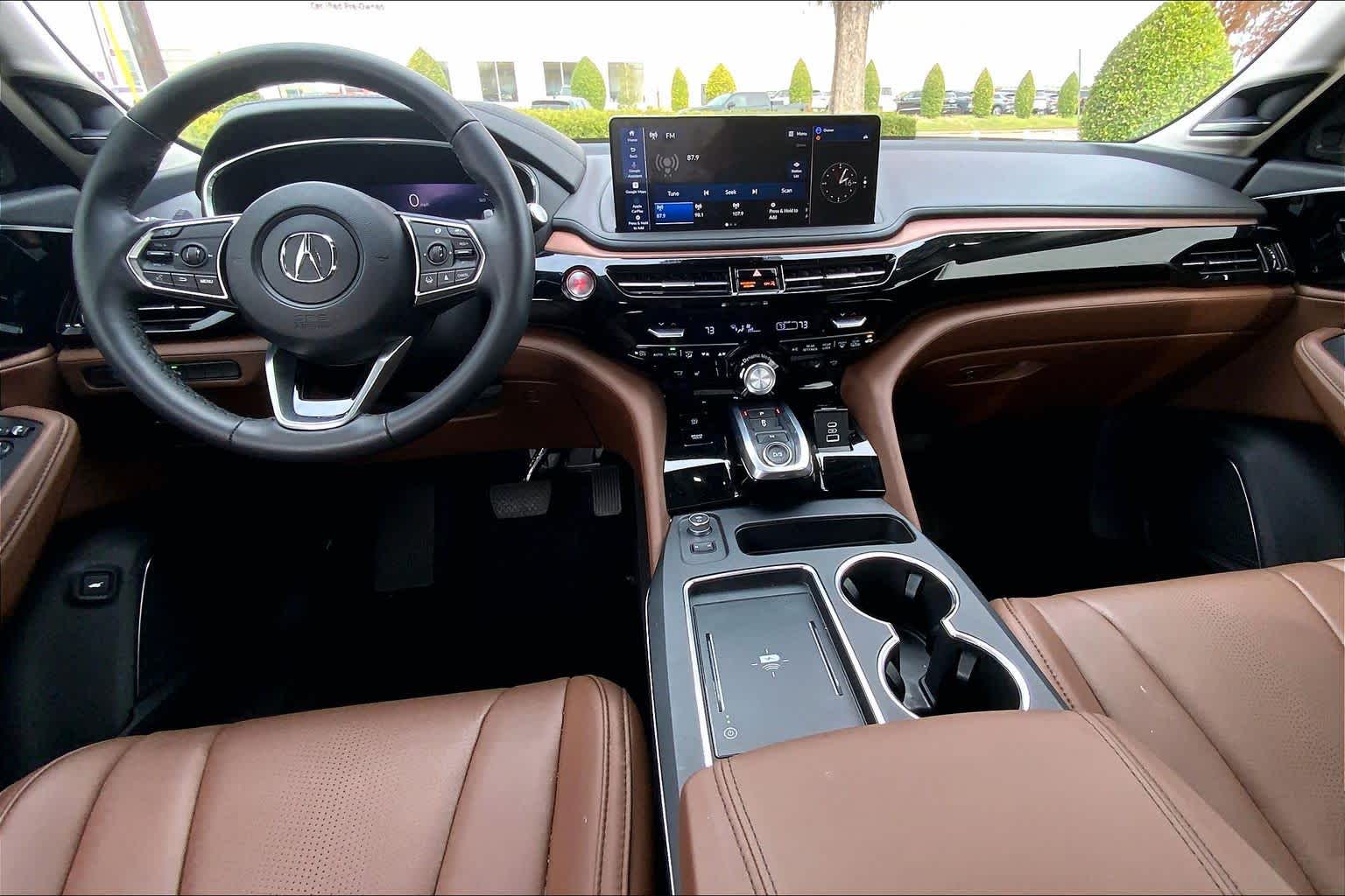 2025 Acura MDX w/Technology Package Majestic Black Pearl at Sterling McCall Acura