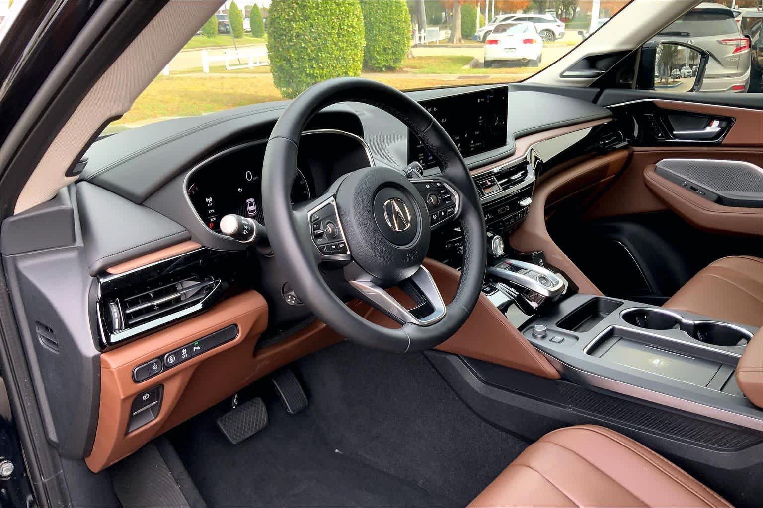 2025 Acura MDX w/Technology Package Majestic Black Pearl at Sterling McCall Acura