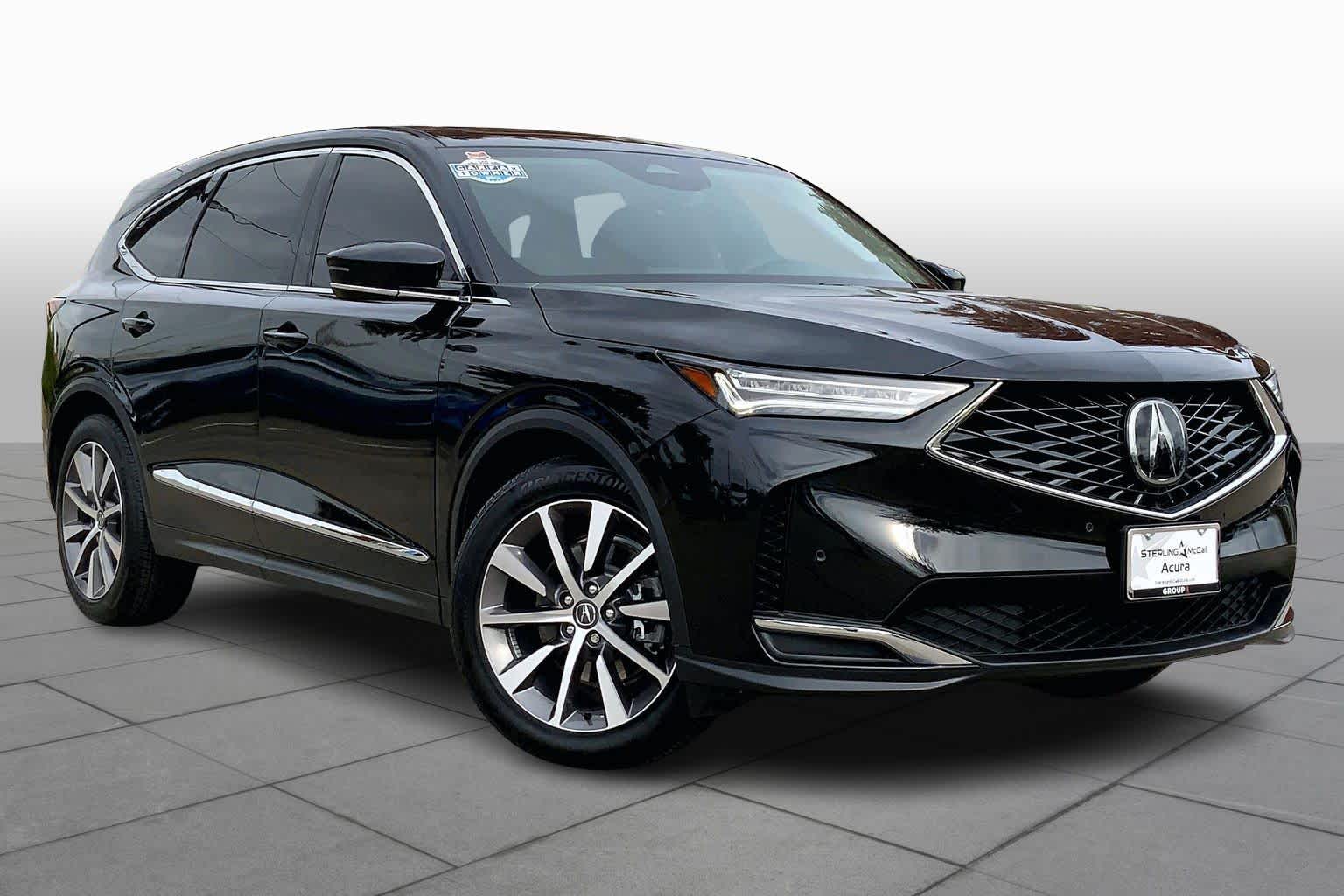 2025 Acura MDX w/Technology Package Majestic Black Pearl at Sterling McCall Acura