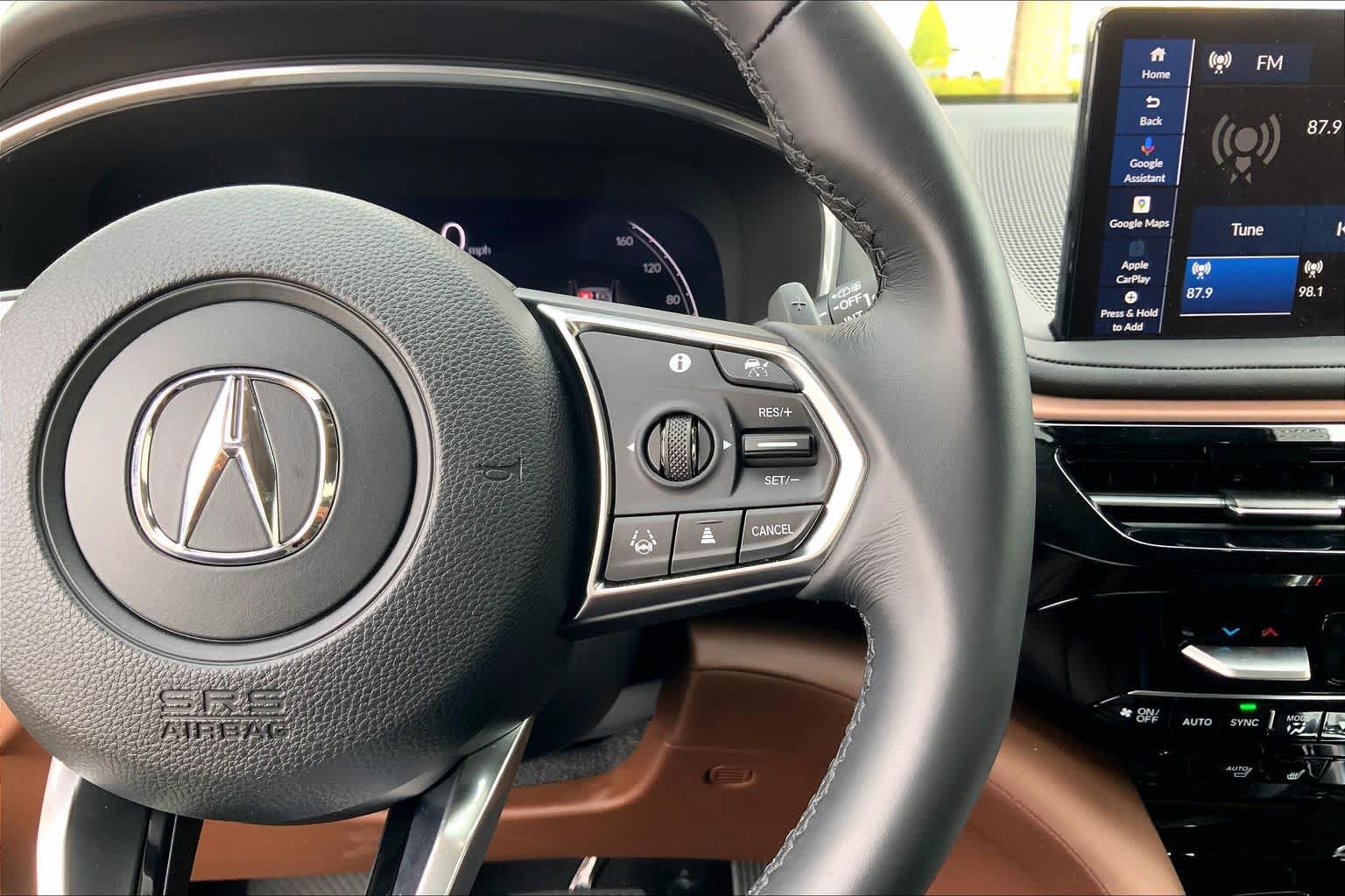 2025 Acura MDX w/Technology Package Majestic Black Pearl at Sterling McCall Acura