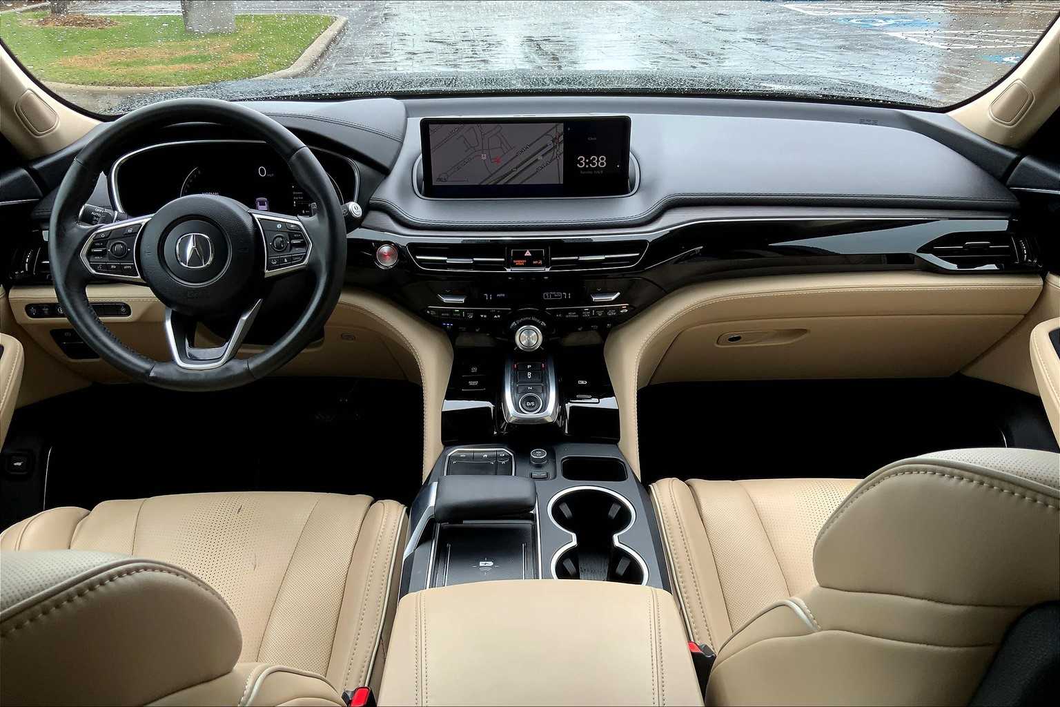 2024 Acura MDX w/Advance Package Majestic Black Pearl at Sterling McCall Acura