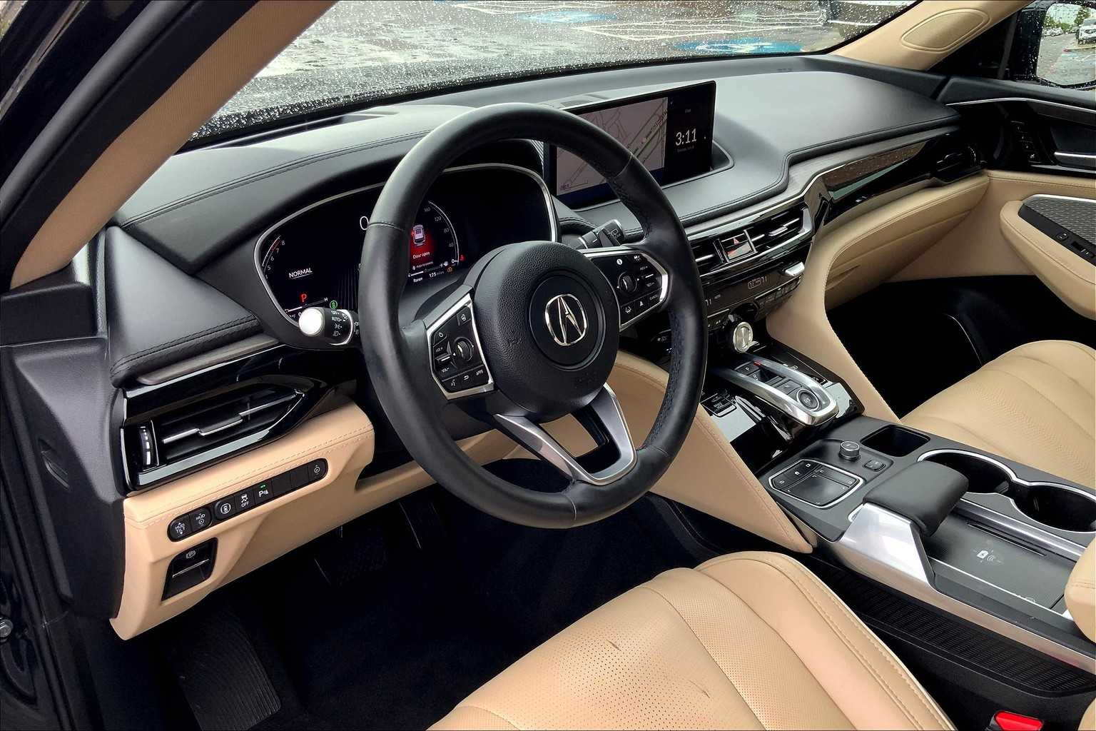 2024 Acura MDX w/Advance Package Majestic Black Pearl at Sterling McCall Acura