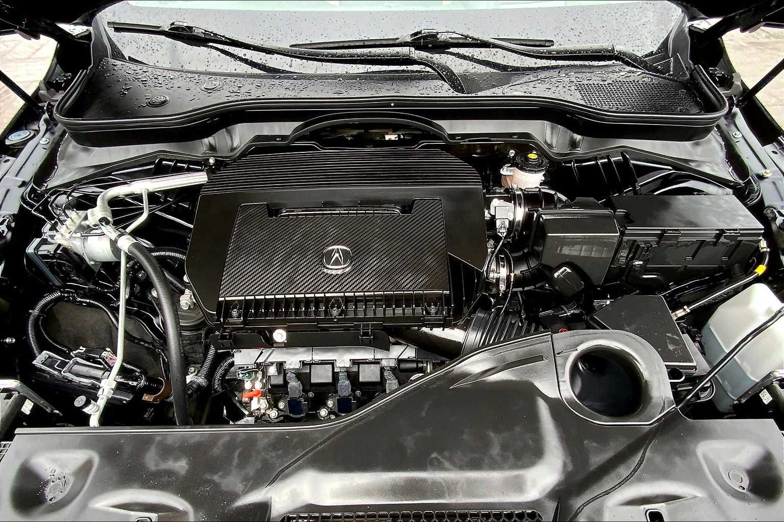 2024 Acura MDX w/Advance Package Majestic Black Pearl at Sterling McCall Acura