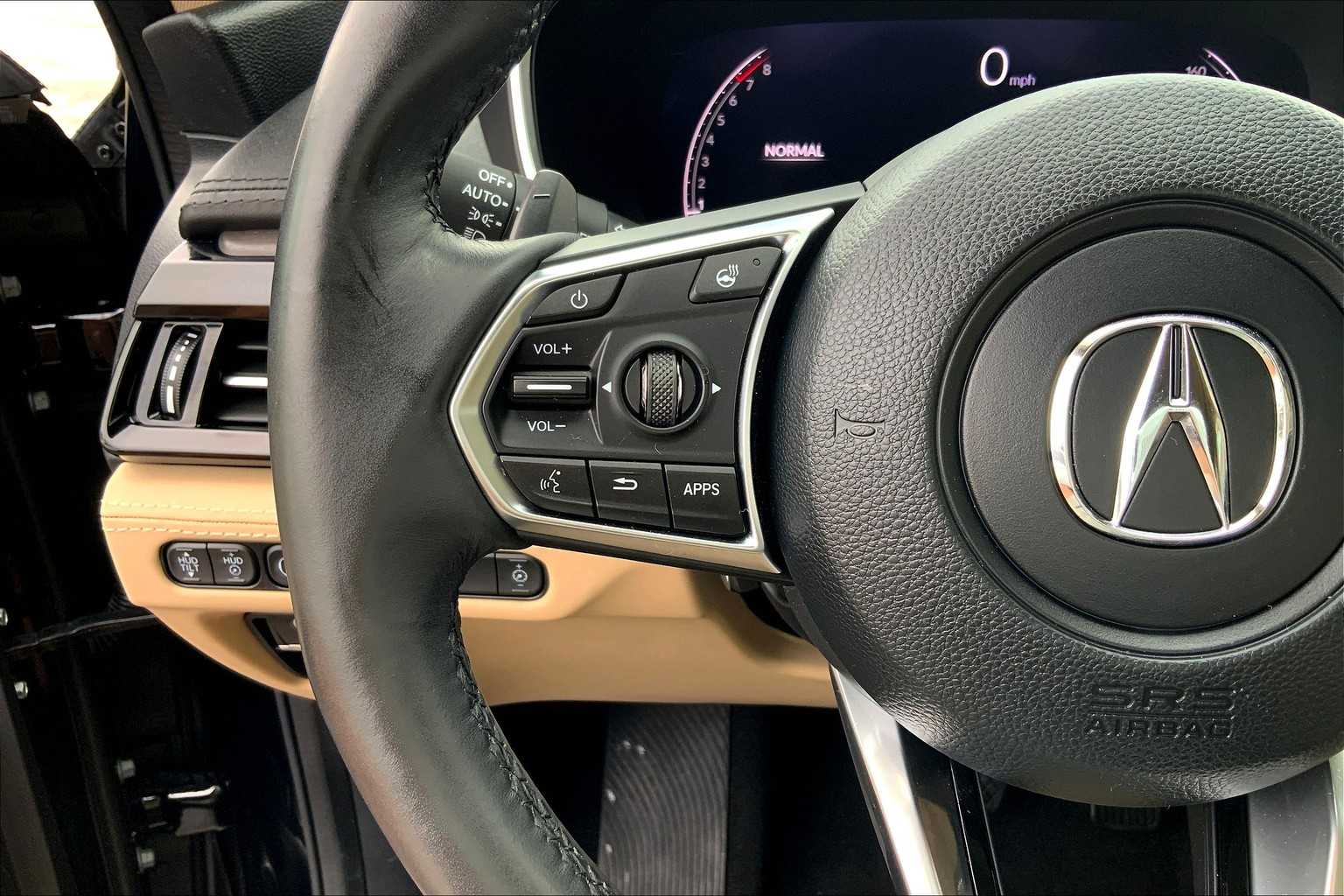 2024 Acura MDX w/Advance Package Majestic Black Pearl at Sterling McCall Acura