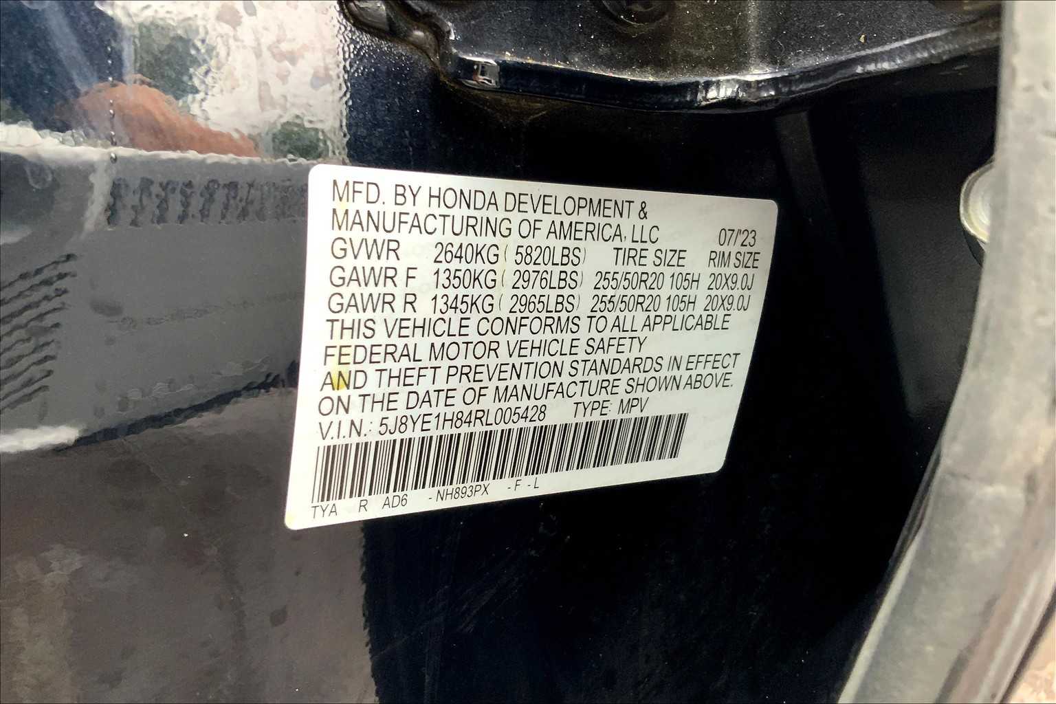 2024 Acura MDX w/Advance Package Majestic Black Pearl at Sterling McCall Acura