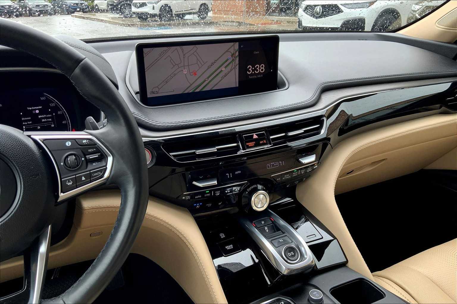 2024 Acura MDX w/Advance Package Majestic Black Pearl at Sterling McCall Acura