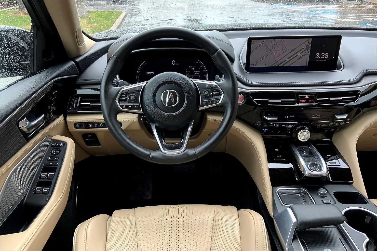 2024 Acura MDX w/Advance Package Majestic Black Pearl at Sterling McCall Acura