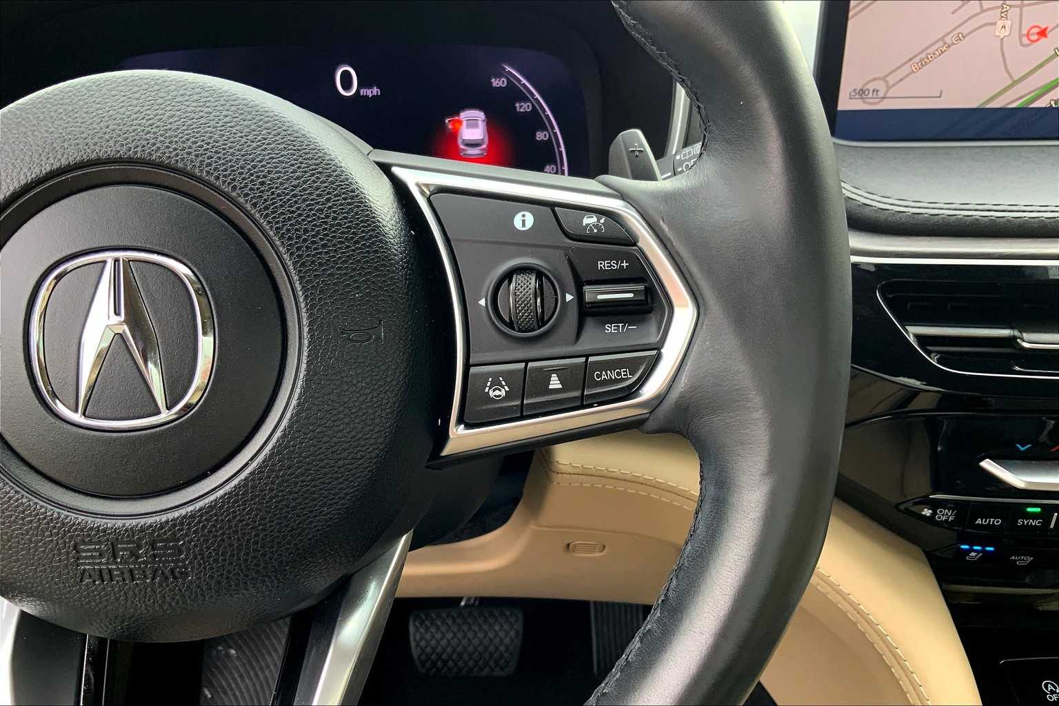 2024 Acura MDX w/Advance Package Majestic Black Pearl at Sterling McCall Acura