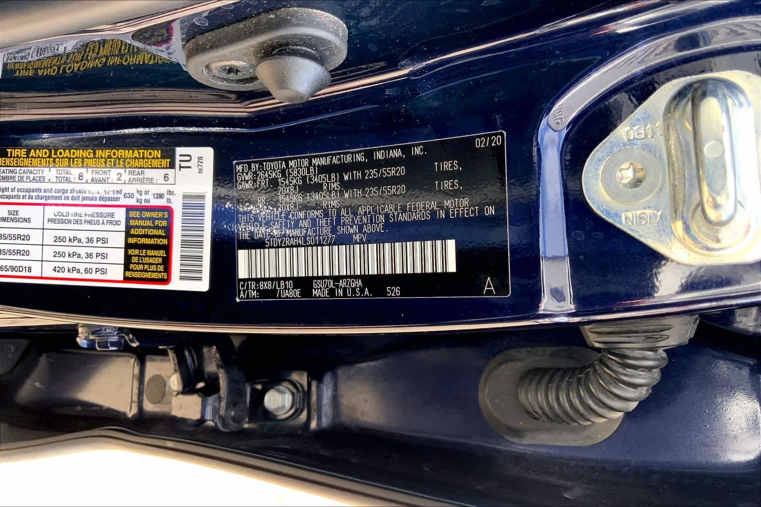 2020 Toyota Highlander Limited Blueprint at Lone Star Chevrolet