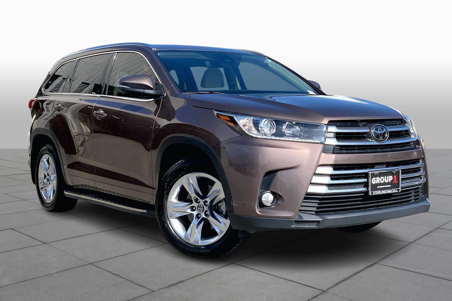 2017 Toyota Highlander Limited Toasted Walnut Pearl at Honda of Clear Lake