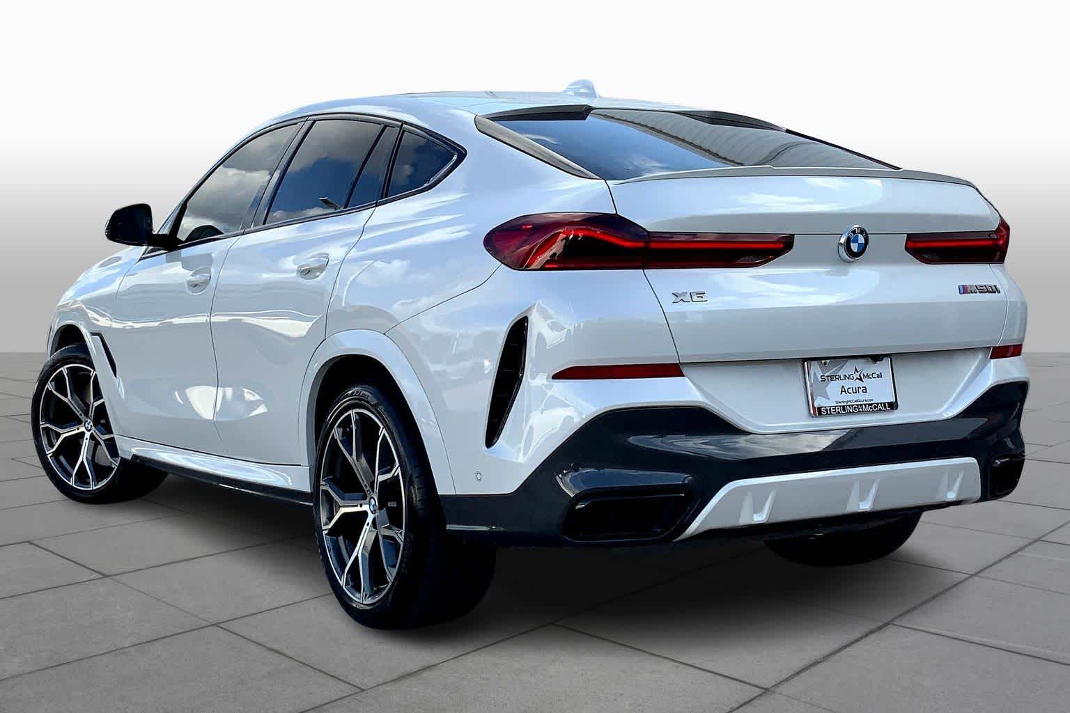 2023 BMW X6 M50i Mineral White Metallic at BMW of West Houston