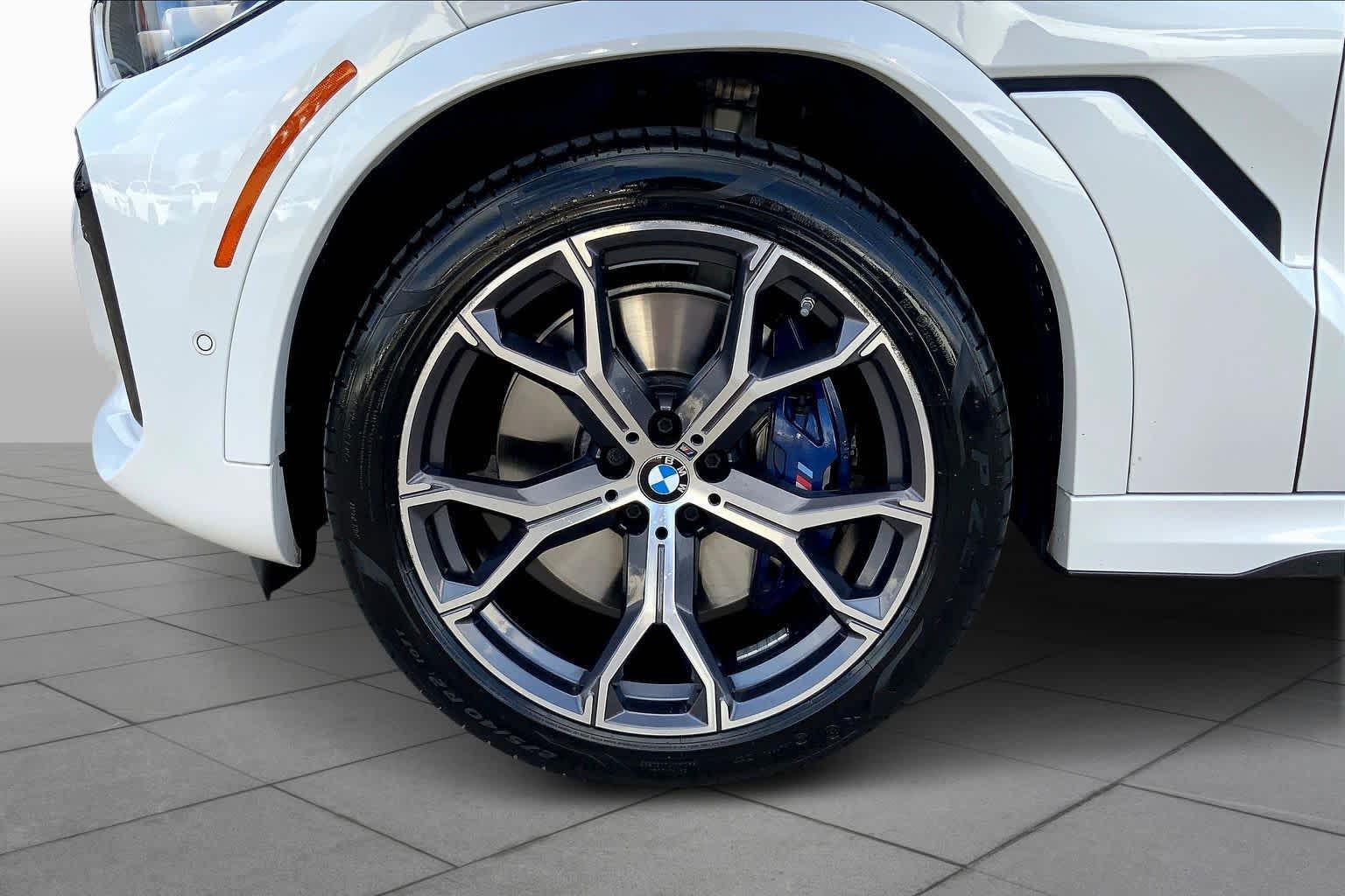 2023 BMW X6 M50i Mineral White Metallic at BMW of West Houston