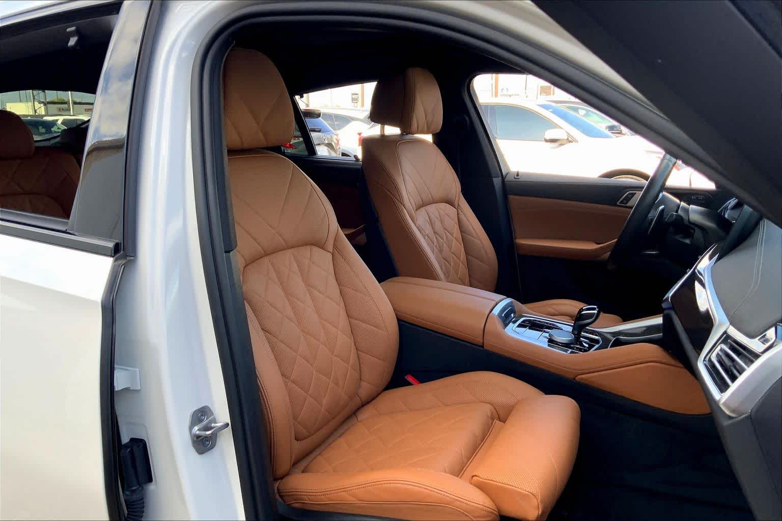 2023 BMW X6 M50i Mineral White Metallic at BMW of West Houston