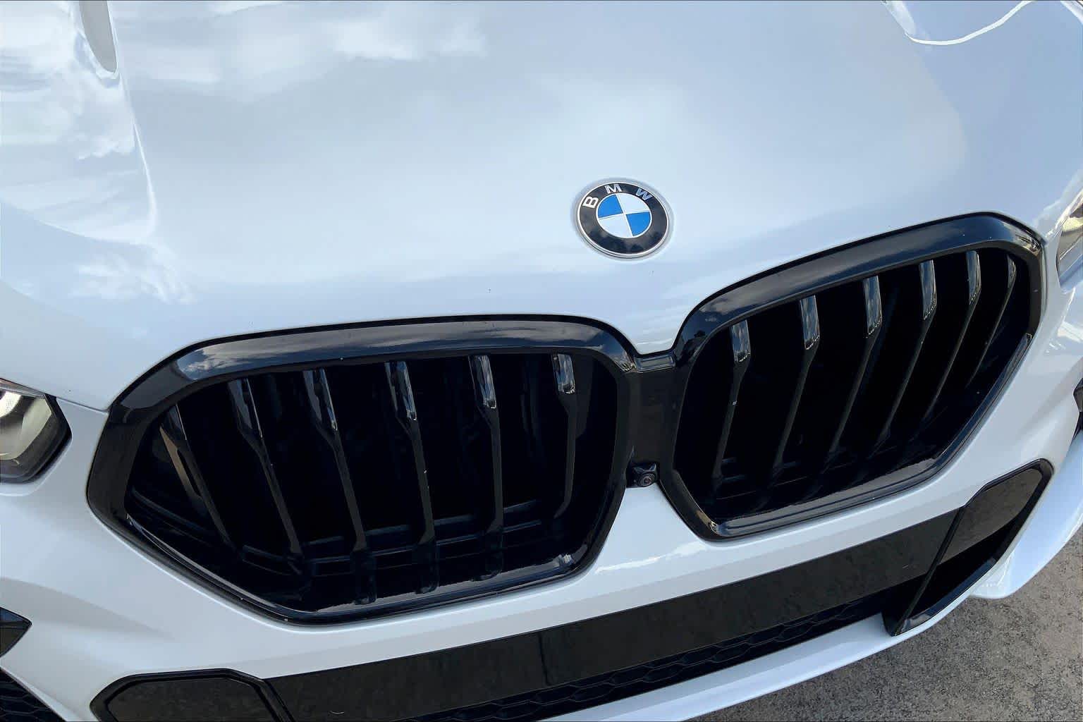 2023 BMW X6 M50i Mineral White Metallic at BMW of West Houston